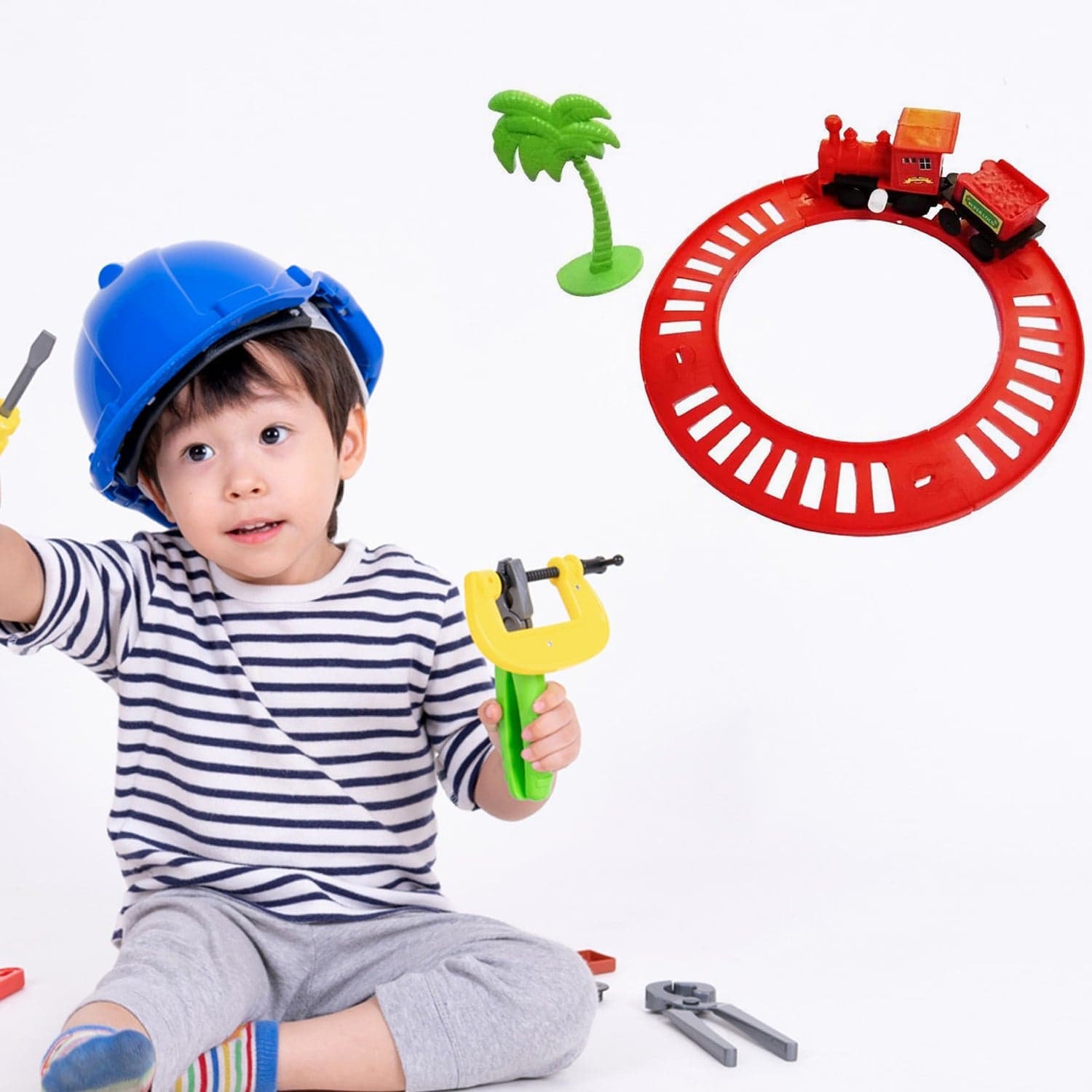 World Express Mini Train Play Set for kids thumbnail 3