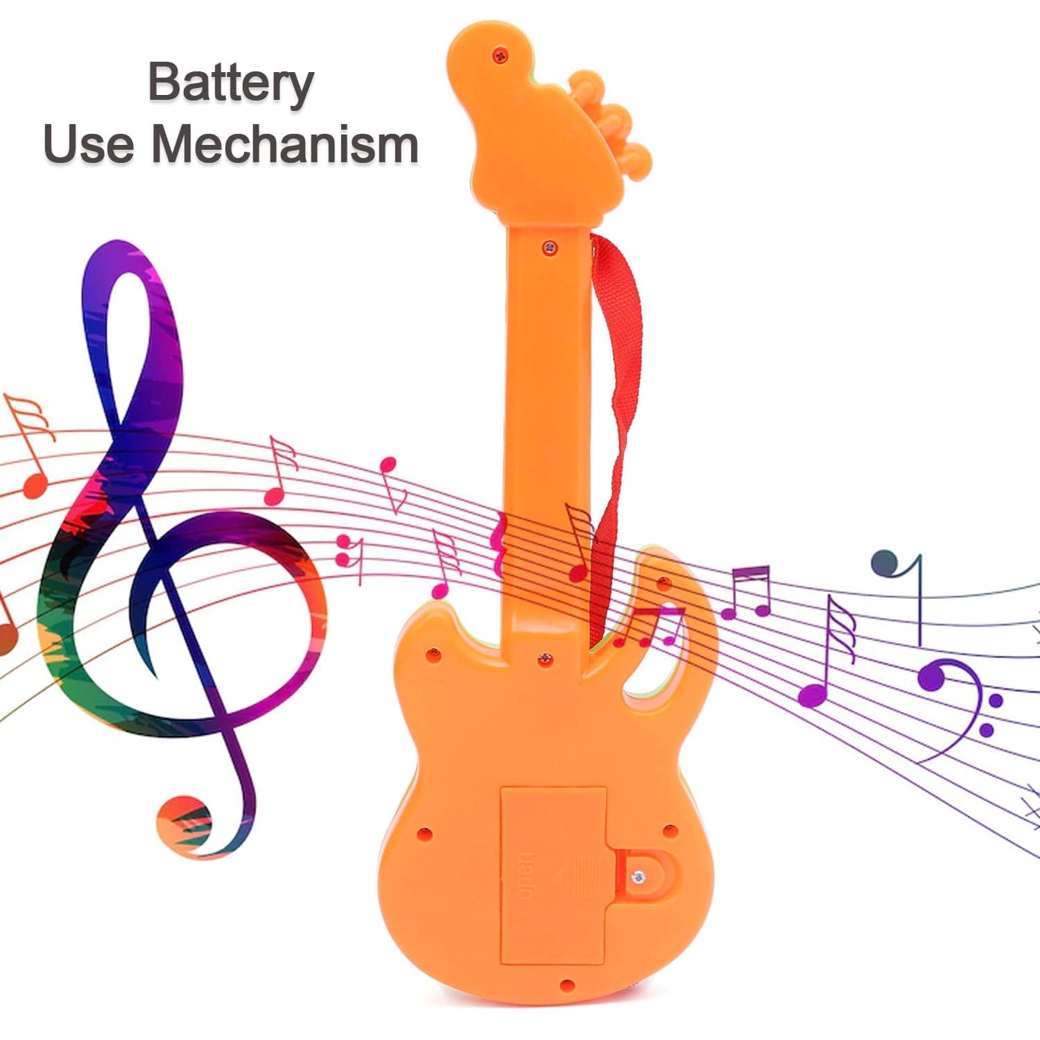 Mini Guitar Colorful with Delightful Music thumbnail 3