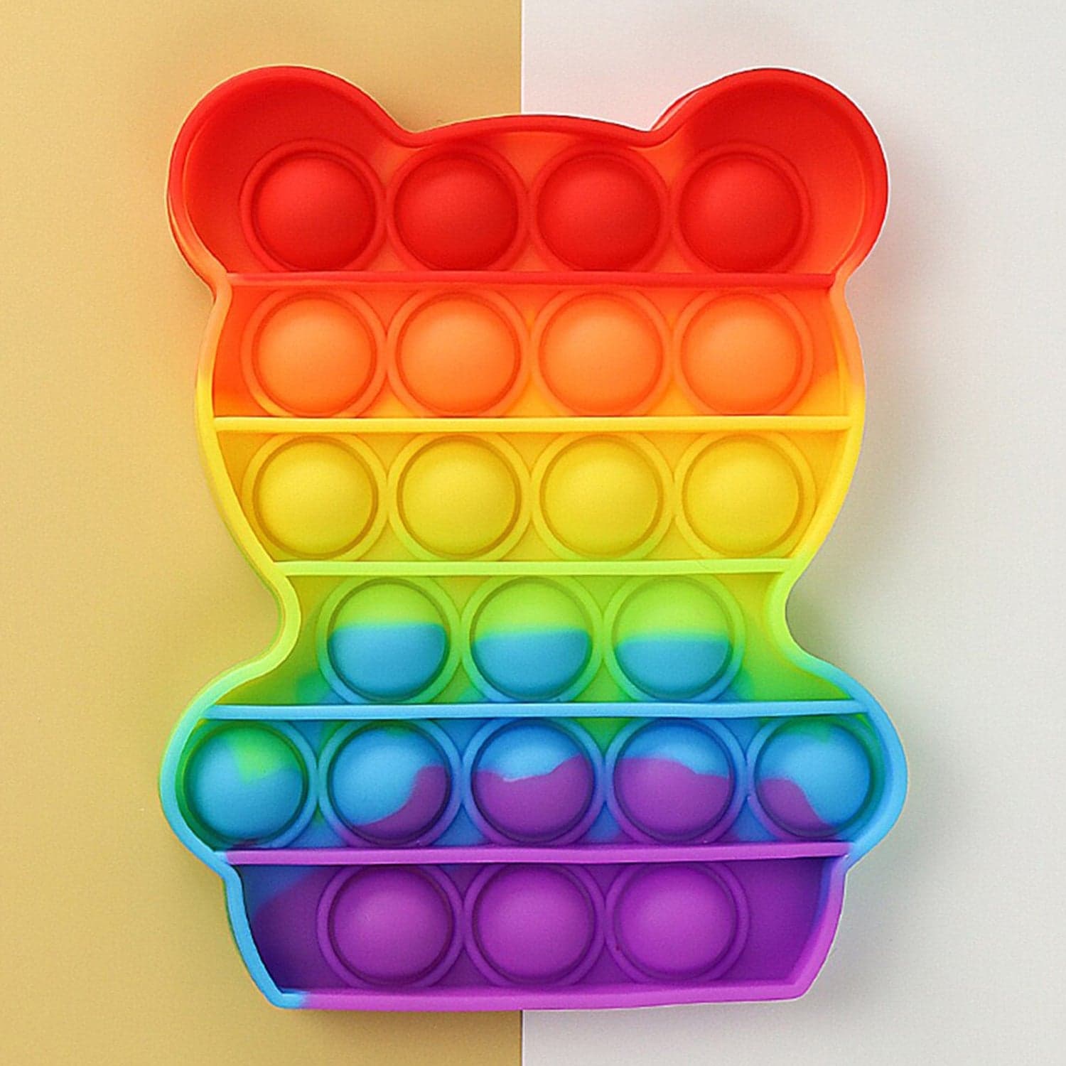 Bear It Fidget Toys Stress Relief Rainbow Toy ( 1 pcs ) thumbnail 3