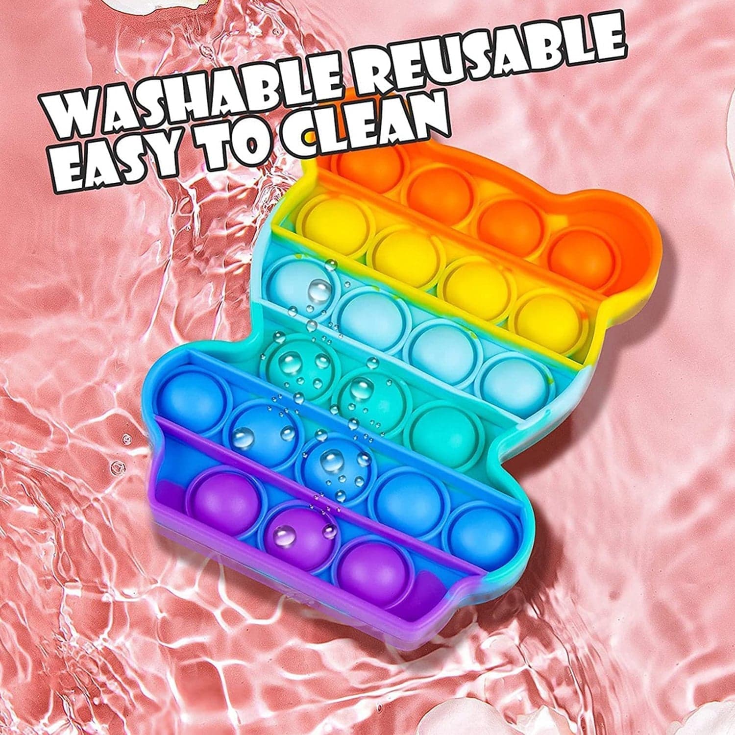 Bear It Fidget Toys Stress Relief Rainbow Toy ( 1 pcs ) thumbnail 8