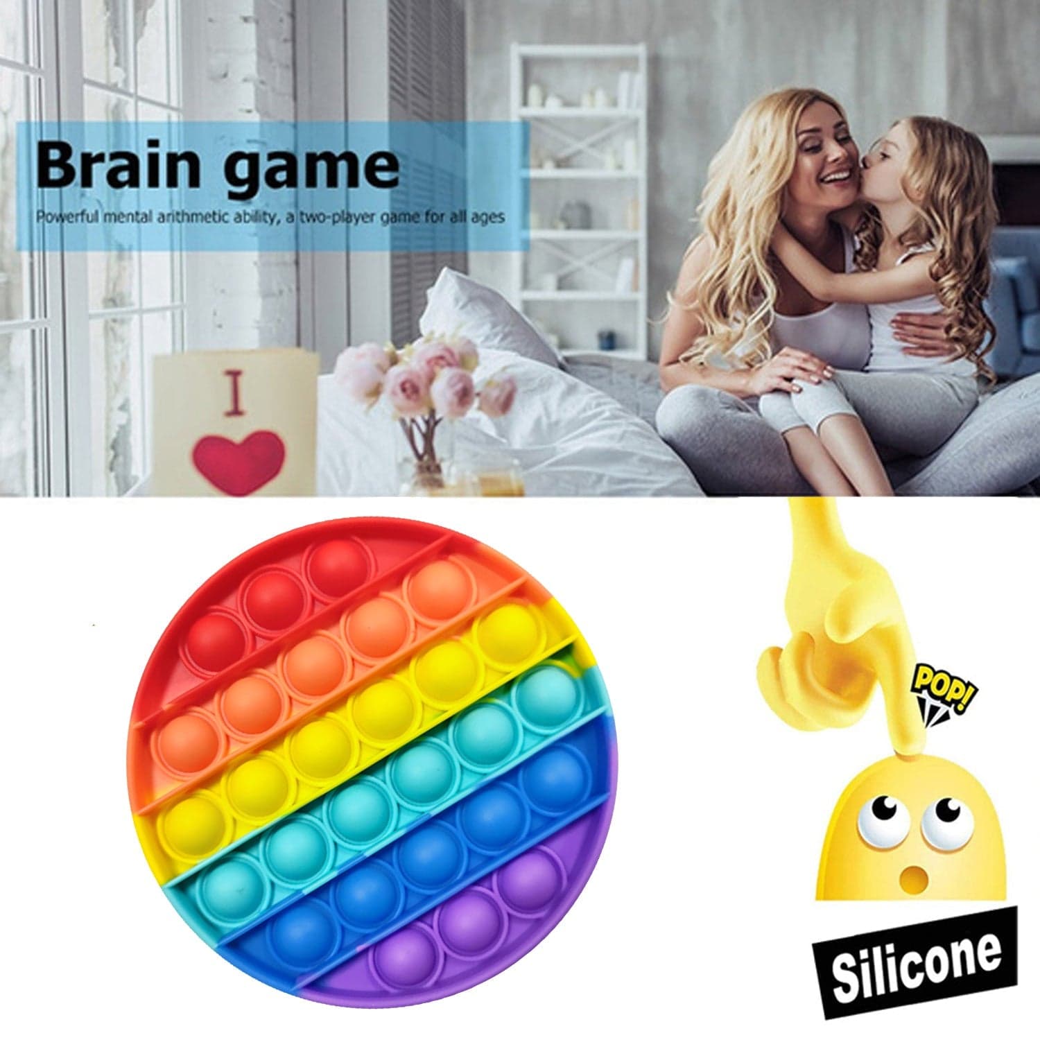 Round it Toy For Stress Reliever Toy 1 pc thumbnail 8