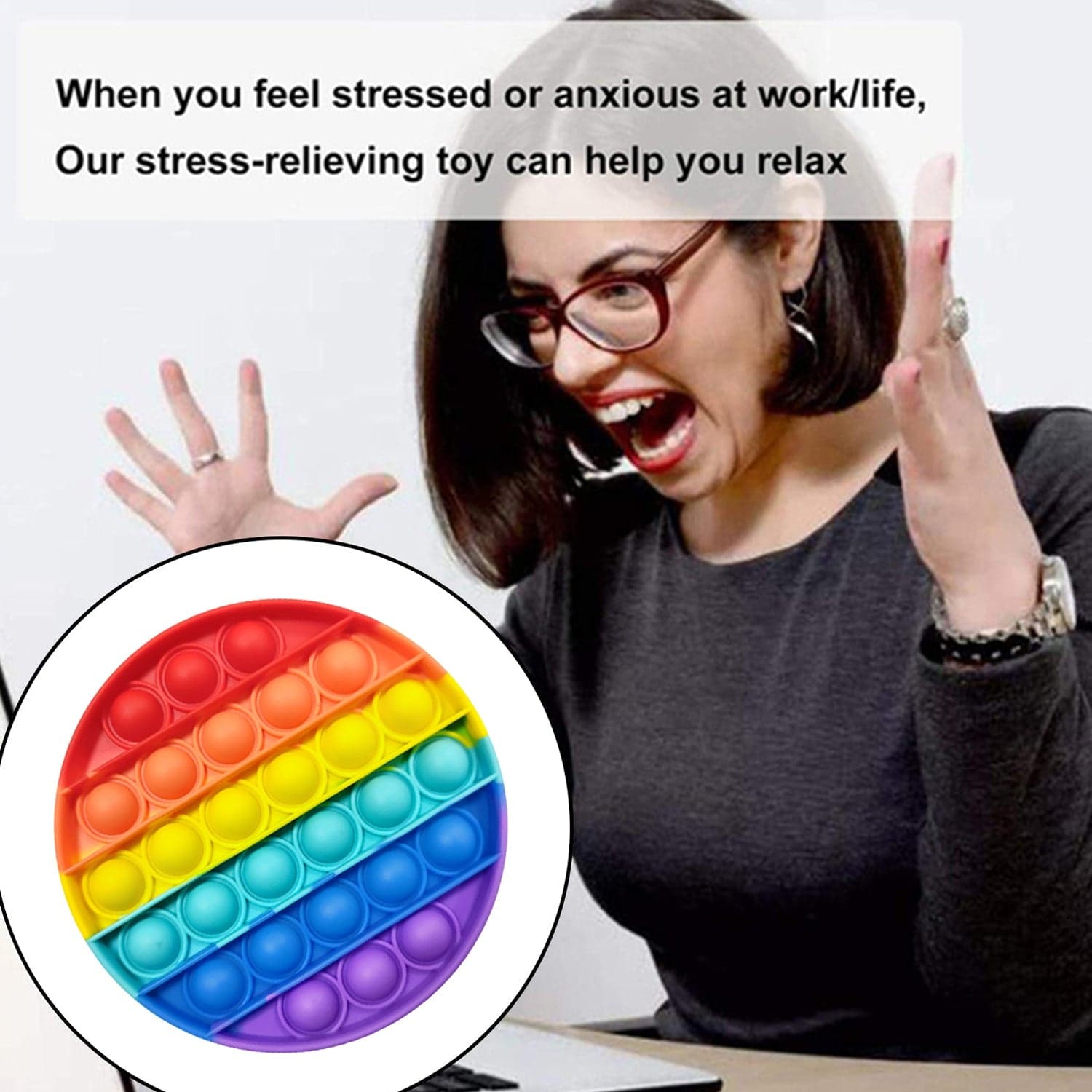Round it Toy For Stress Reliever Toy 1 pc thumbnail 9
