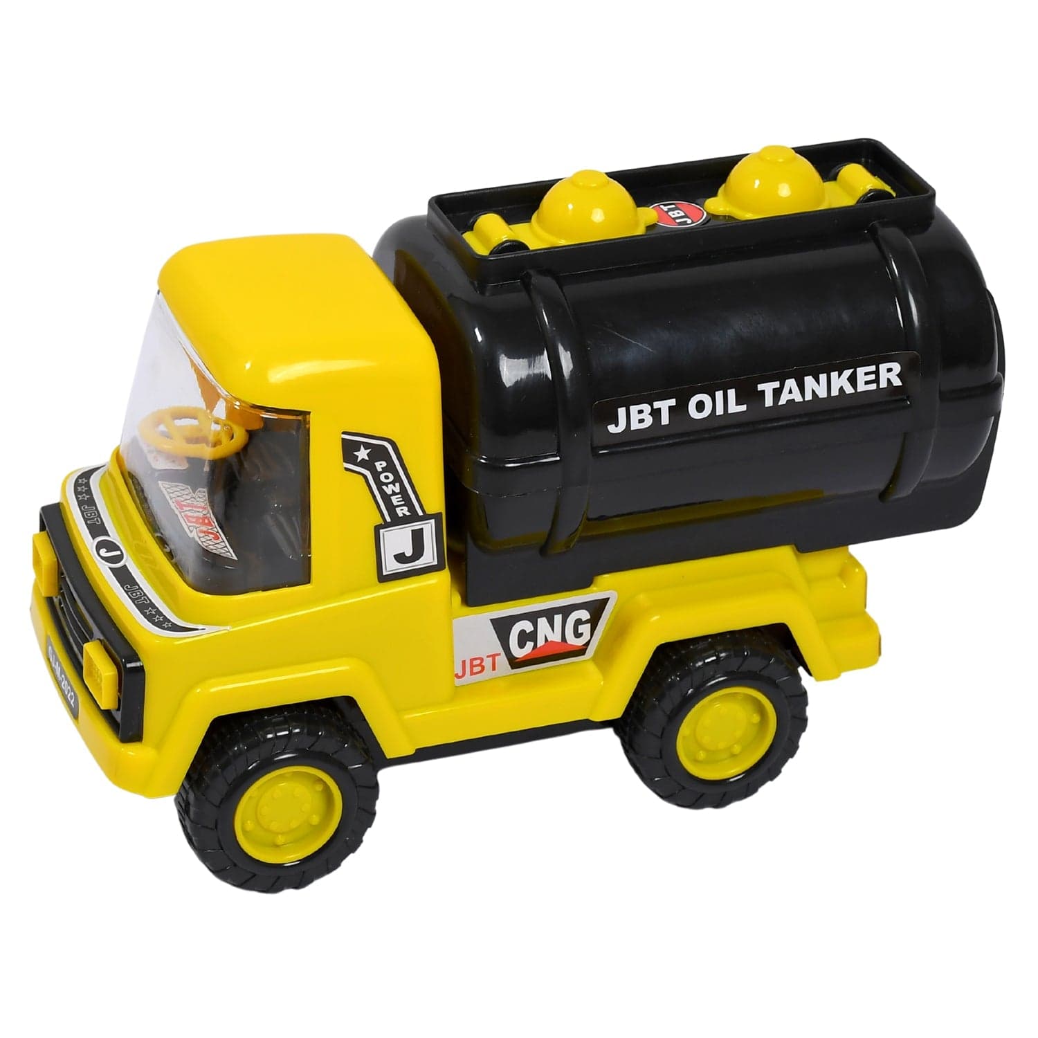 Big Heavy Duty Unbreakable Toy Truck with Sound | Friction Powered Oil-Water Tanker thumbnail 4