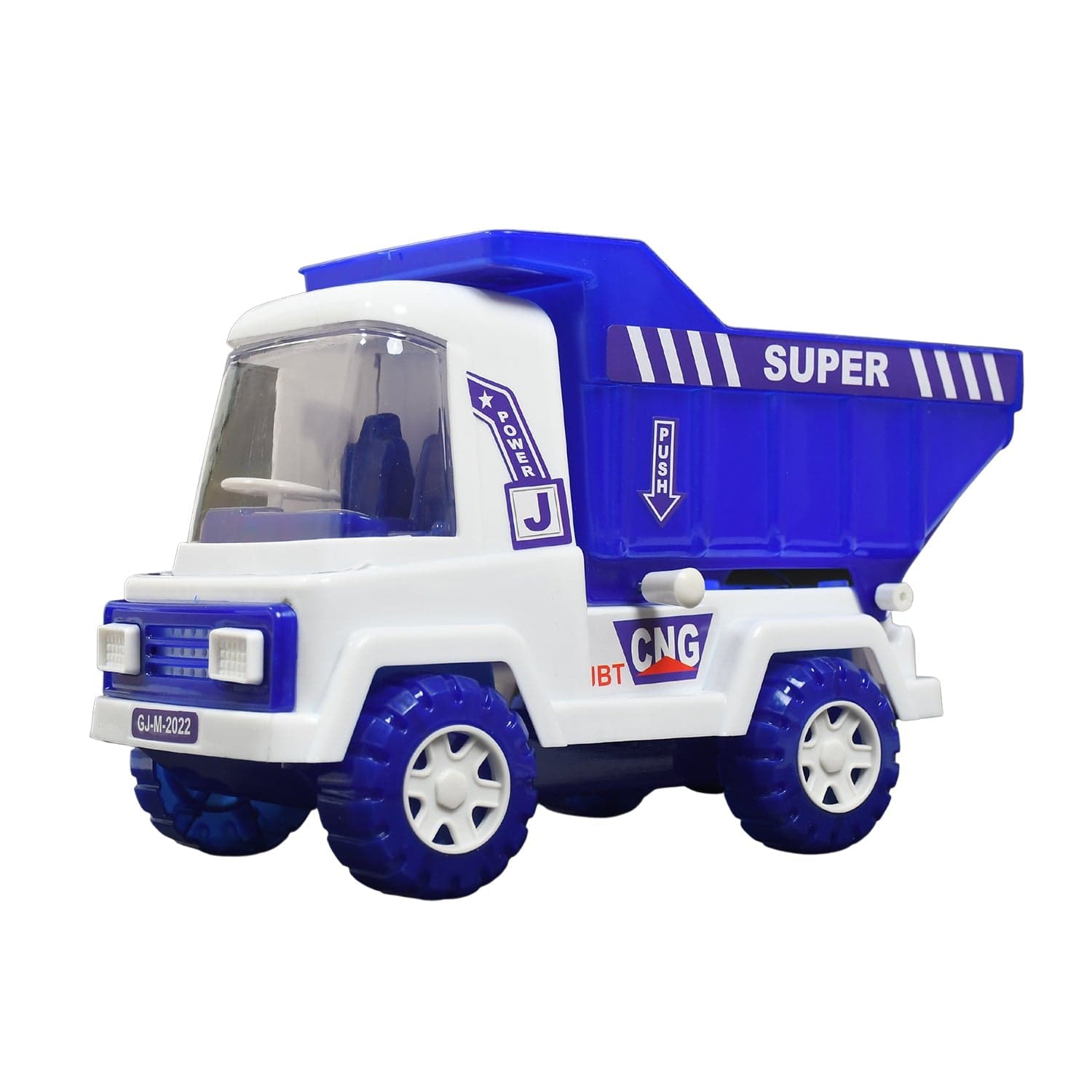 Big Friction Powered Dumper Truck Toy for Kids thumbnail 4