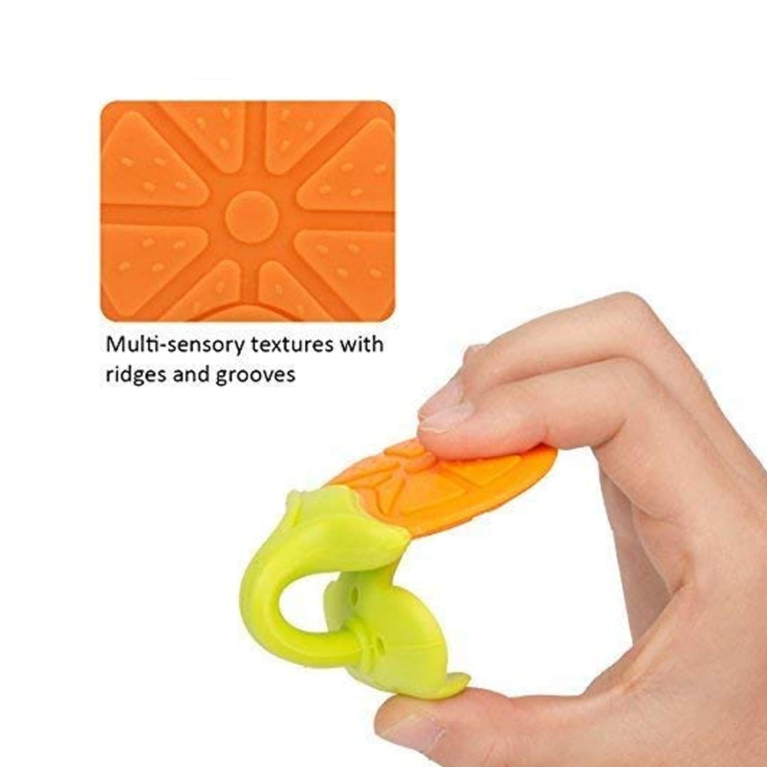 Silicone Fruit Teether Toy for Babies & Toddlers thumbnail 8