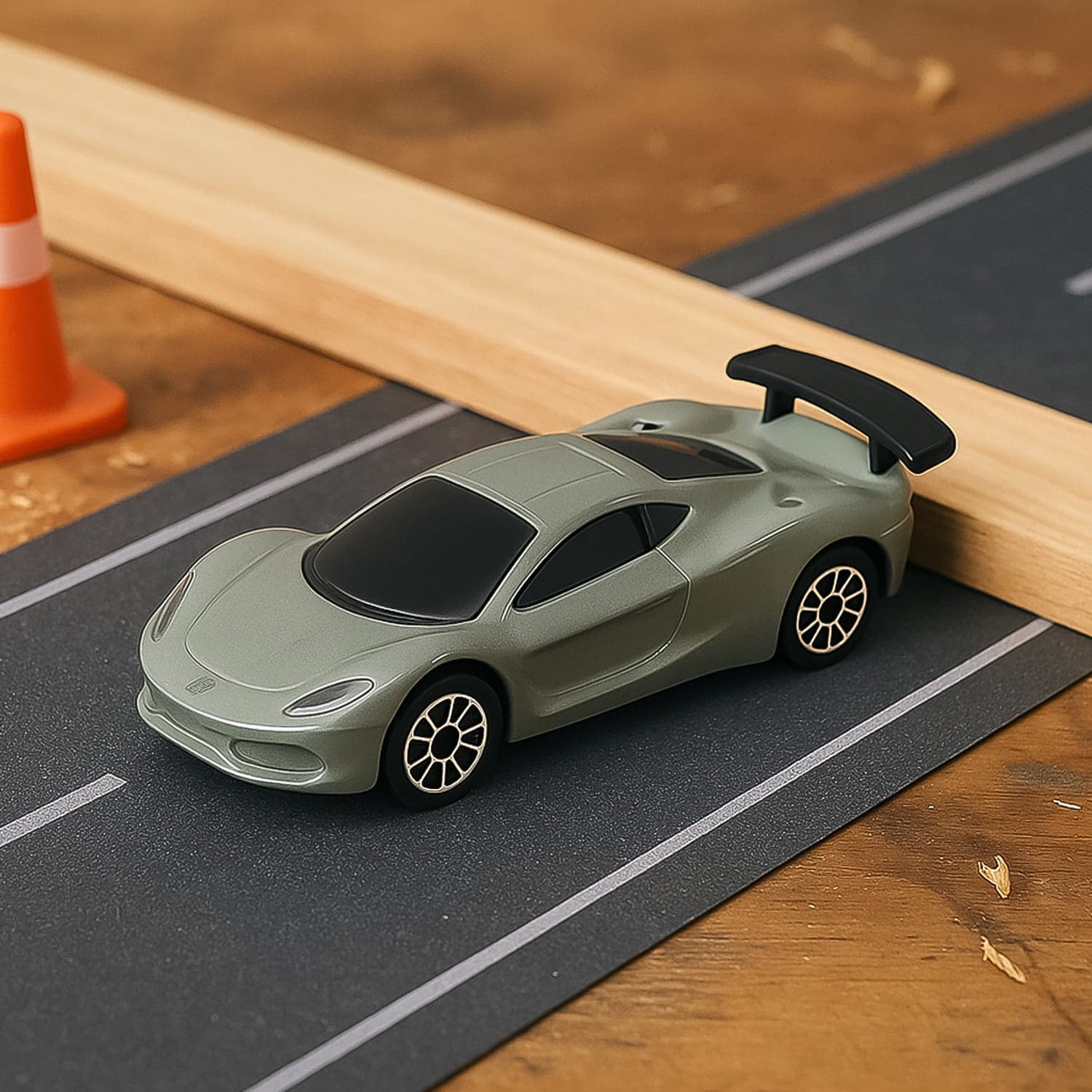 Metal Mini Car Toy, Free Wheel Toy Vehicle (Multicolor / 1 Pc) thumbnail 1