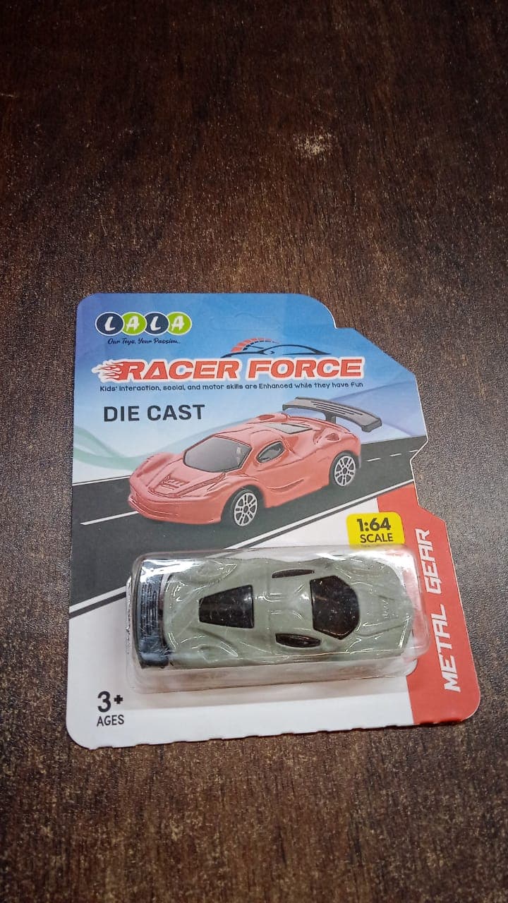 Metal Mini Car Toy, Free Wheel Toy Vehicle (Multicolor / 1 Pc) thumbnail 8