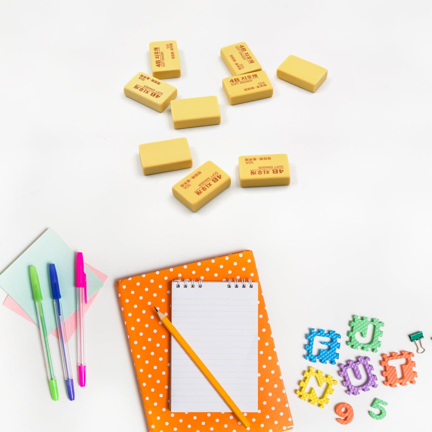 Pencil Eraser Professional 4B Drawing Eraser Art Soft Eraser for School Office (60 Pc Pack) thumbnail 3