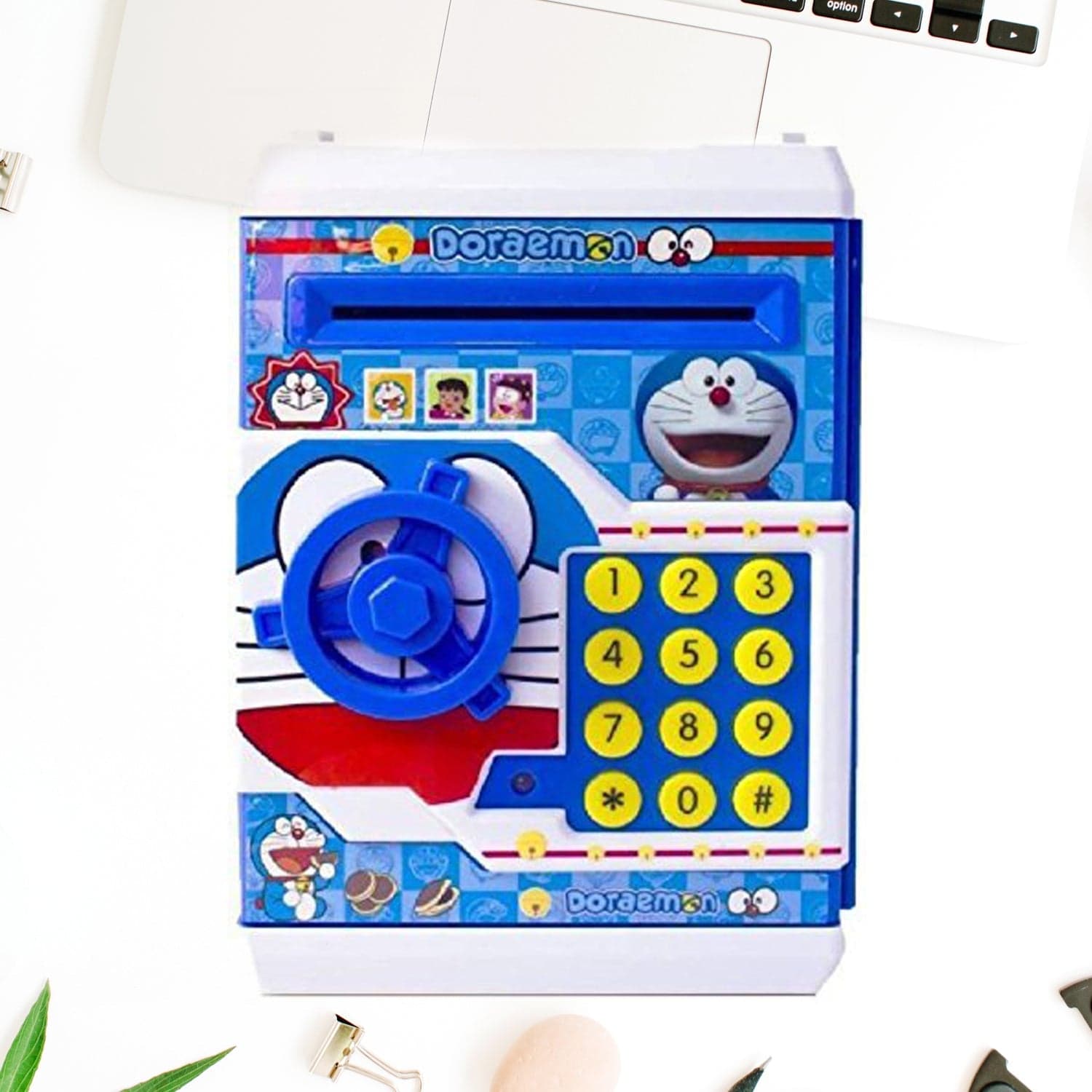 Electronic Piggy Bank ATM with Password for Kids Savings thumbnail 7