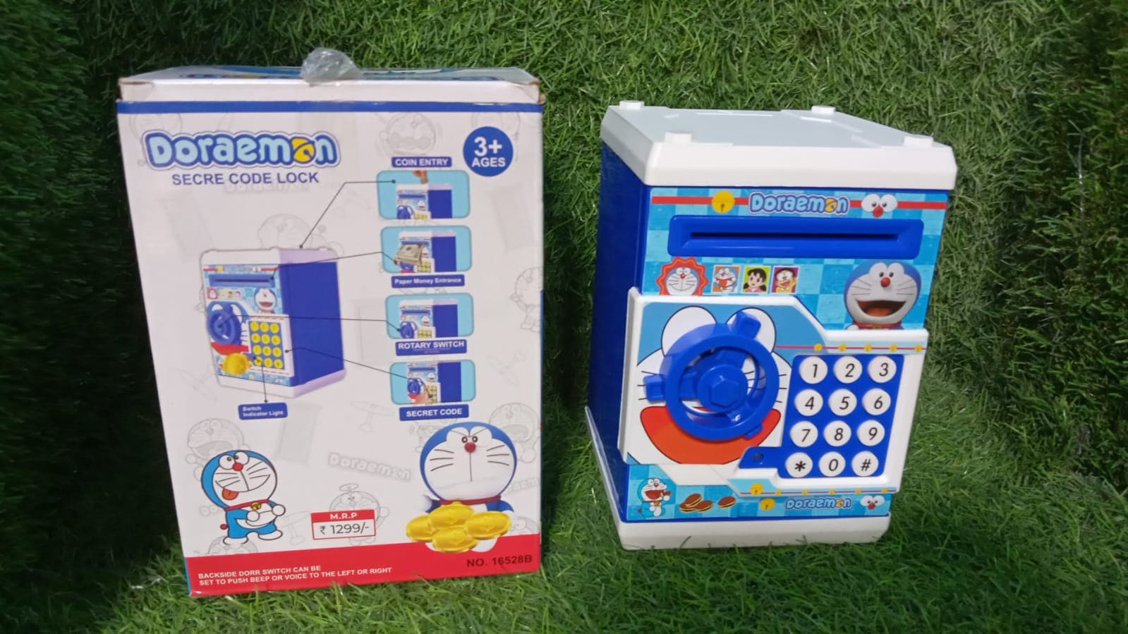 Electronic Piggy Bank ATM with Password for Kids Savings thumbnail 8