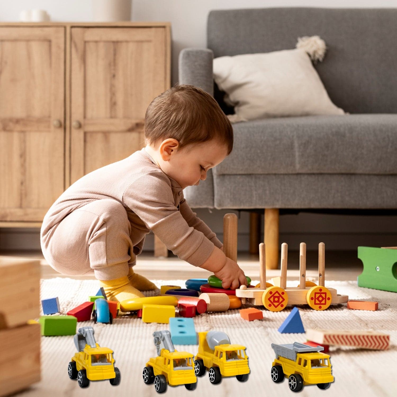 Mini Construction Toy Construction Truck Toys Construction Vehicles Alloy Truck Head thumbnail 5