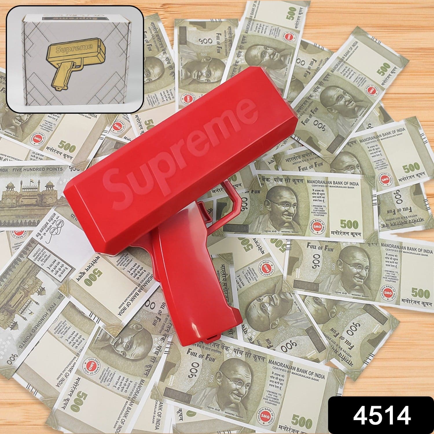 Money Gun Shooter Cash Spray for Party,Wedding, Birthday thumbnail 2