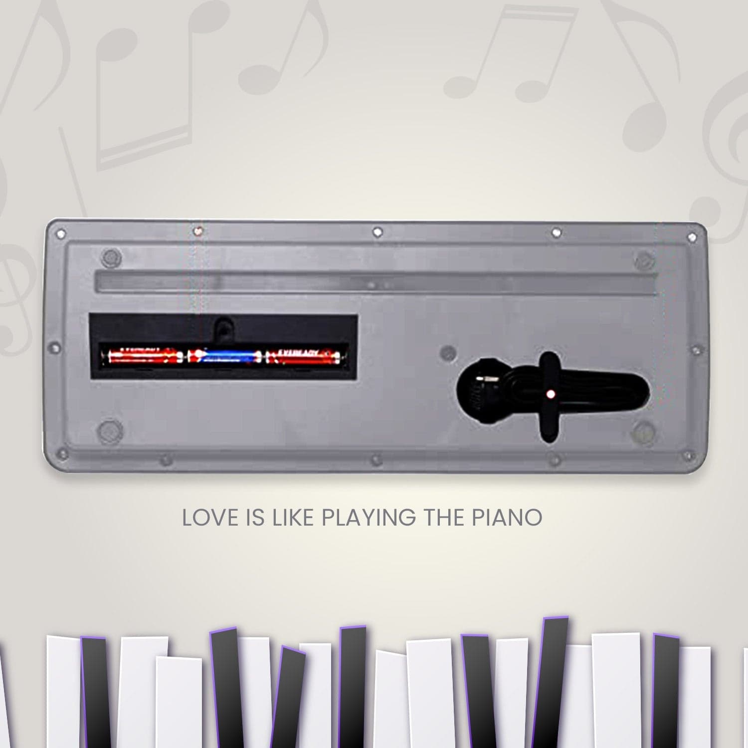 Piano Musical Keyboard With Mic 37 Music Key Keyboard For Kids Toy thumbnail 3
