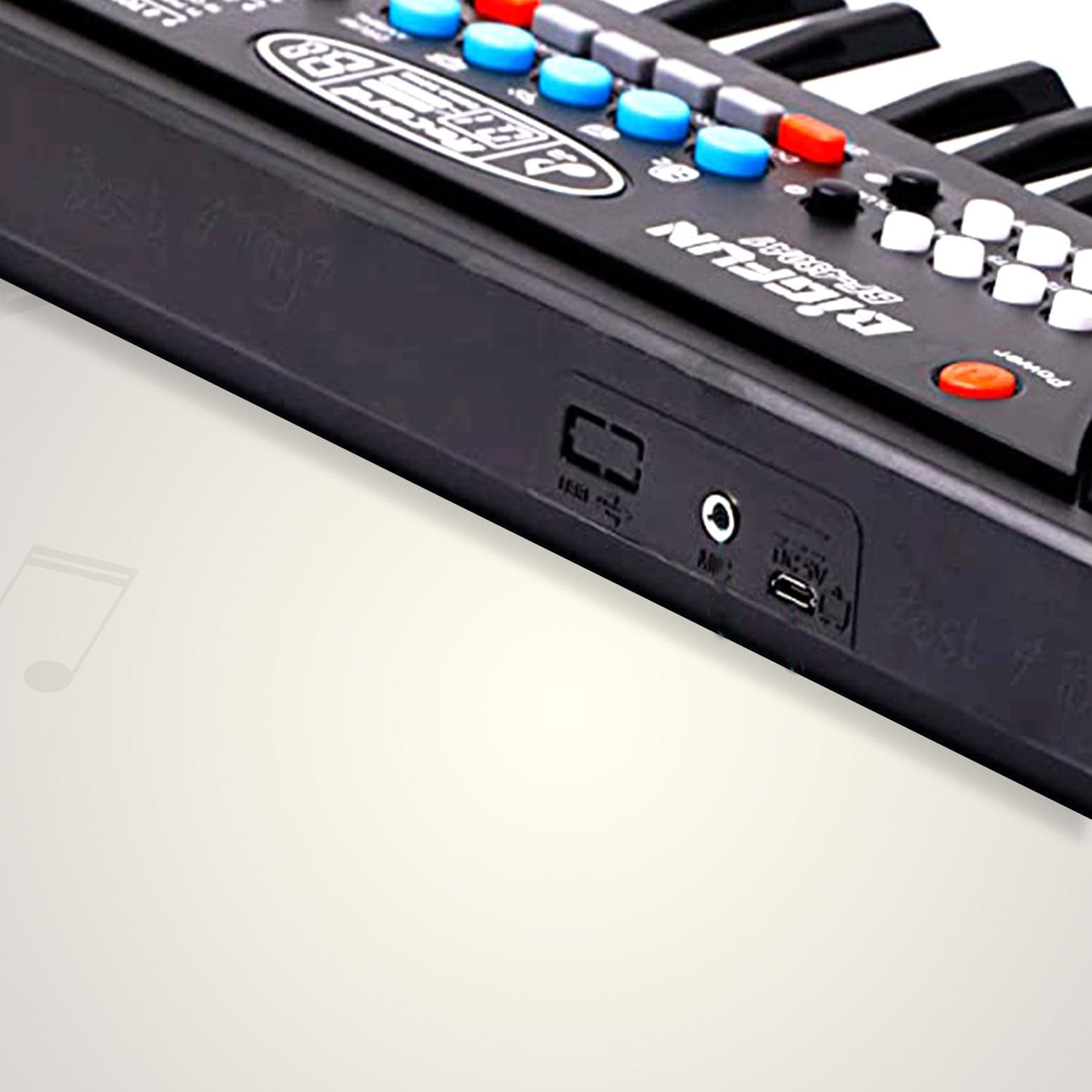Piano Musical Keyboard With Mic 37 Music Key Keyboard For Kids Toy thumbnail 5