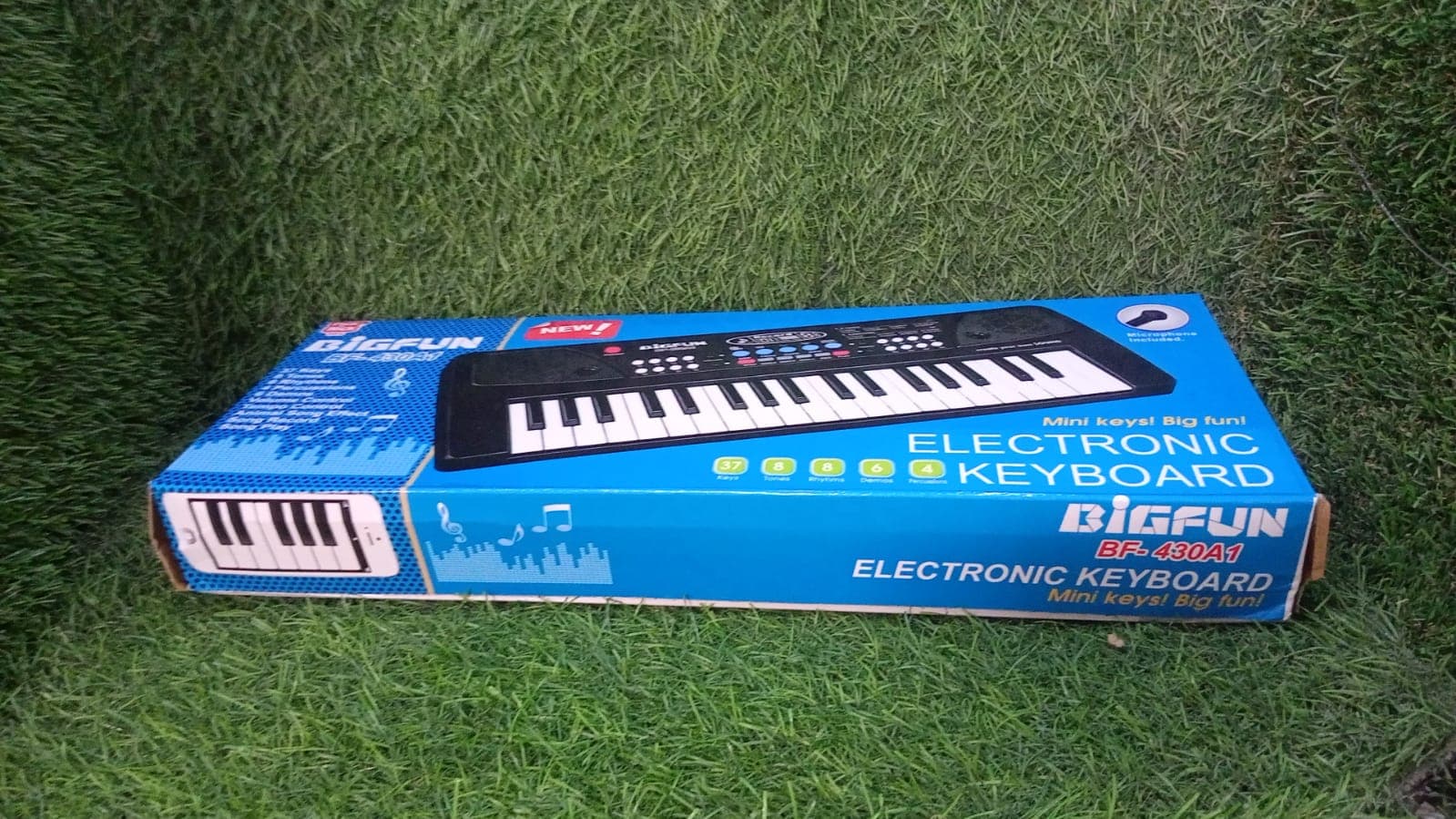 Piano Musical Keyboard With Mic 37 Music Key Keyboard For Kids Toy thumbnail 7