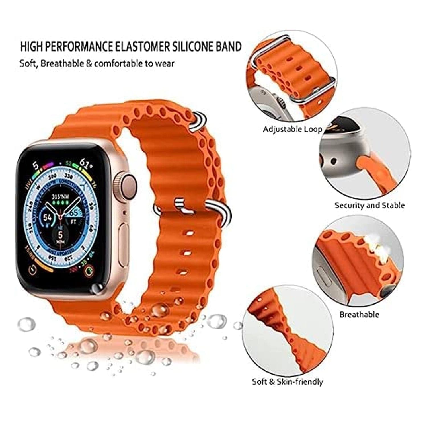 T800 Smart Watch 49mm with Bluetooth Call thumbnail 7