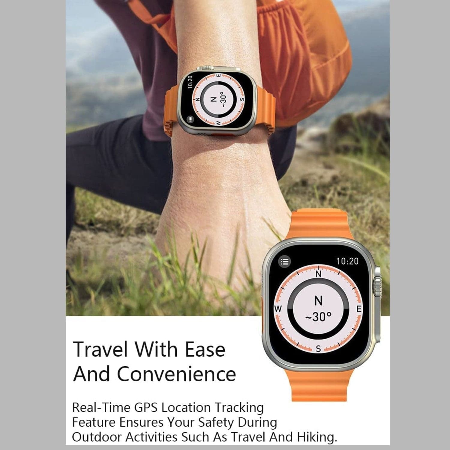 T800 Smart Watch 49mm with Bluetooth Call thumbnail 9