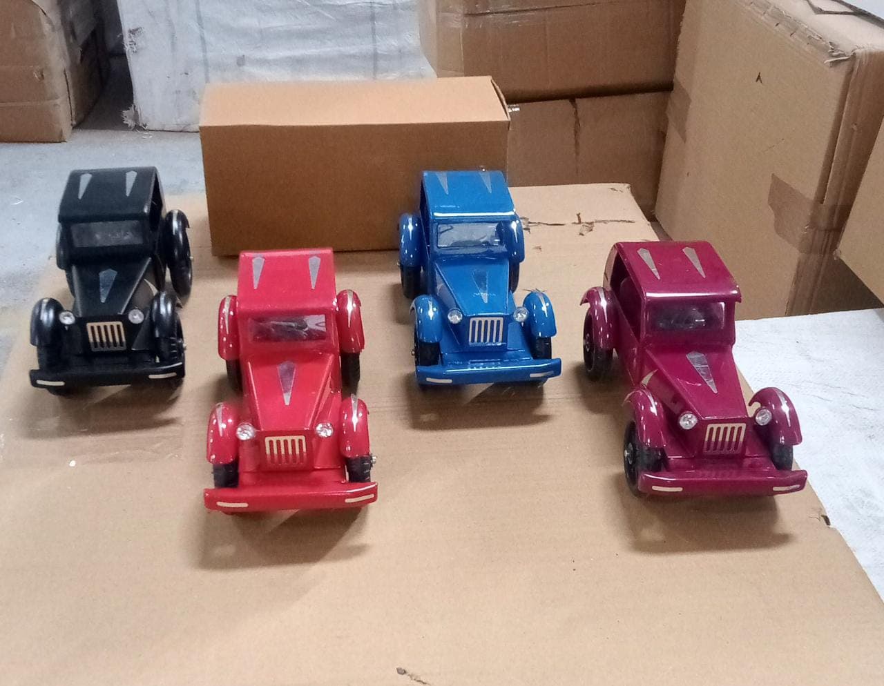 Vintage Metal Car 10 Inch Big Unbreakable Full Metal Body Car thumbnail 11