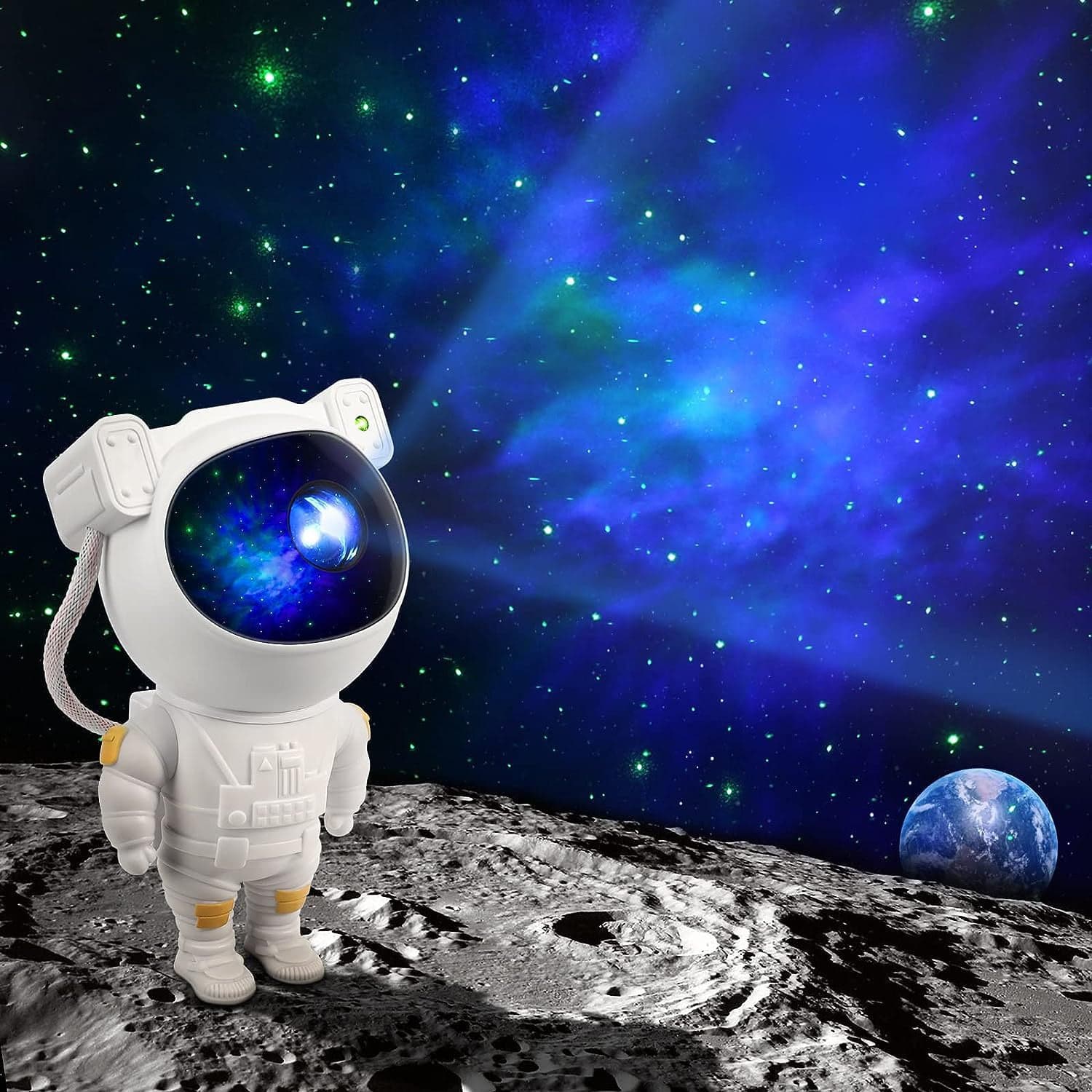 Robot Sky Space Stars Light Astronaut Galaxy Projector thumbnail 7