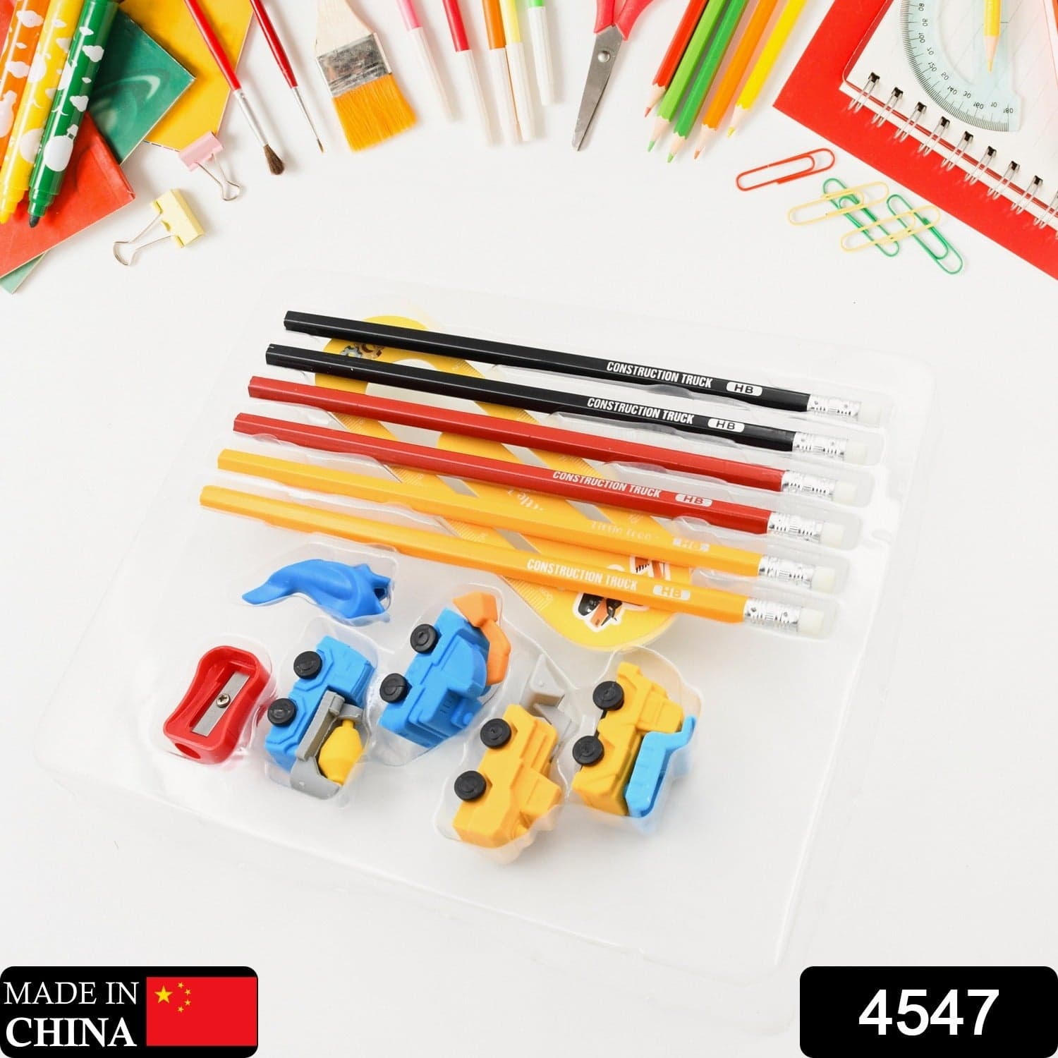 Pencil And Eraser Set thumbnail 2