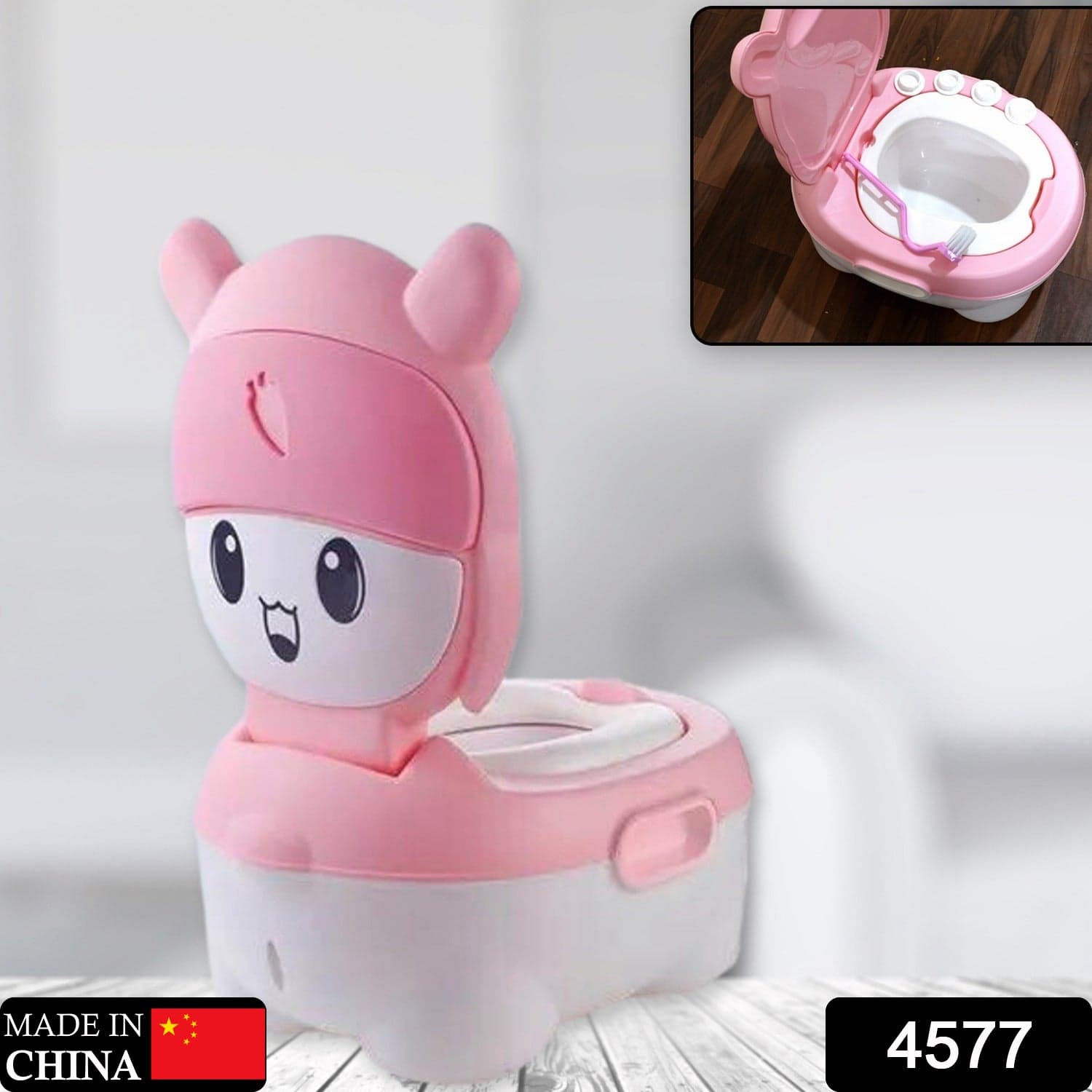 Baby Potty Toilet Baby Potty Training Seat Baby Potty Chair for Toddler Boys Girls Potty Seat for 1+ year child (Mix Design) thumbnail 2