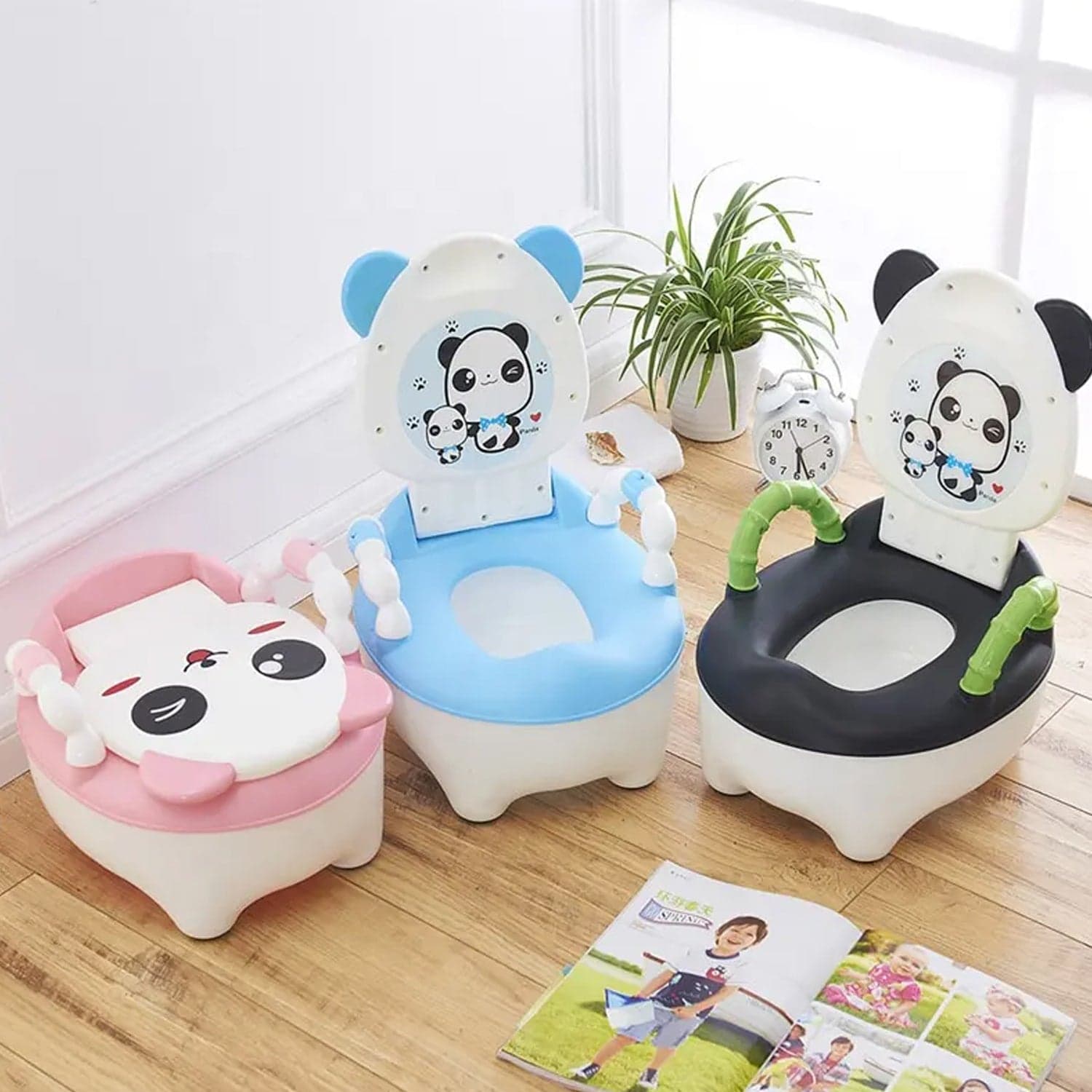 Baby Portable Toilet, Baby Potty Training Seat Baby Potty Chair For Toddler Boys Girls Potty Seat For 1+ Year Child thumbnail 1
