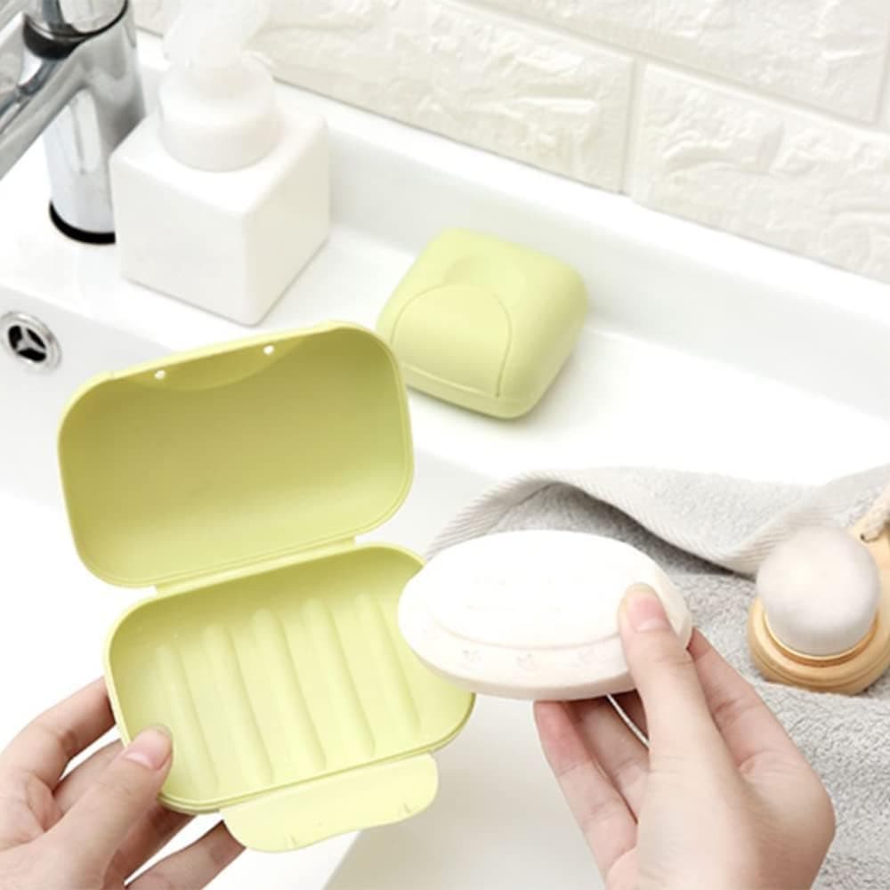 Travel Soap Box with Cover of Waterproof, Leakproof ,Sabudani (1 Pc) thumbnail 3
