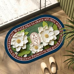 3D Visual Anti-Slip Absorbent Mat New Soft Super Absorbent Floor Mats