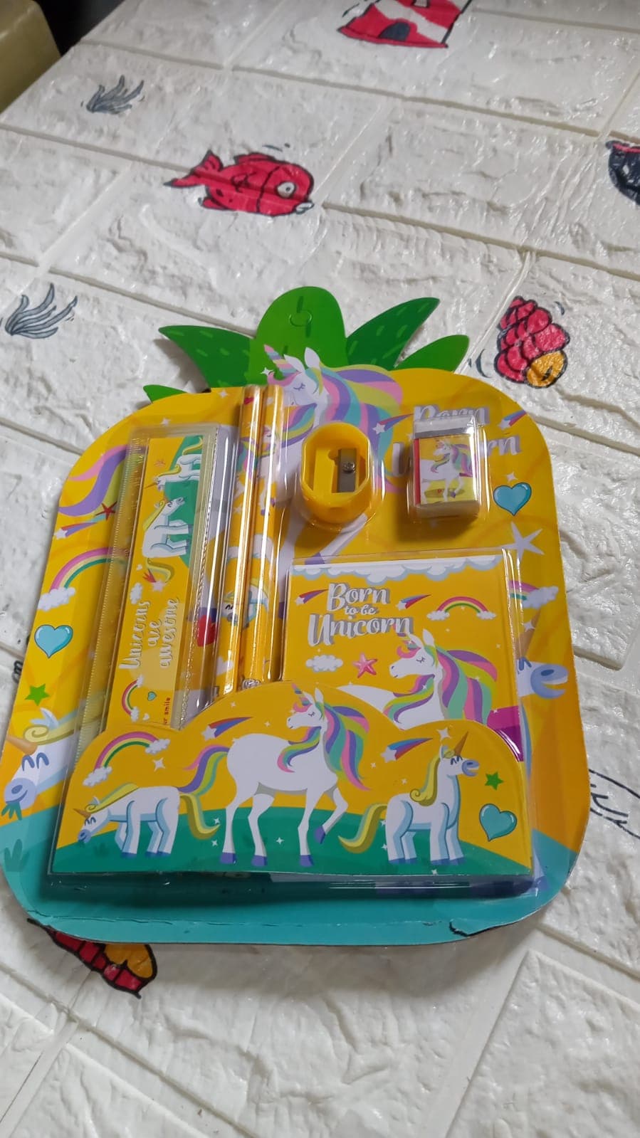 Stationery Set for School & Office with Pencil & Ruler (Gift, 6 Pc) thumbnail 7