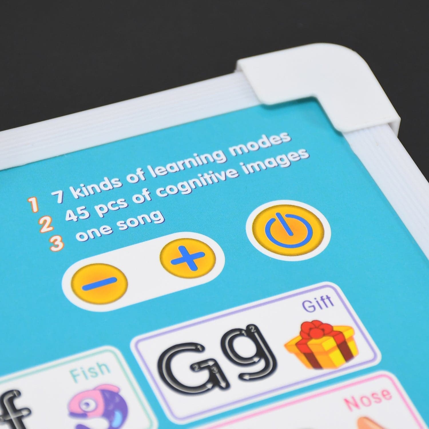 Learning Board 2in1 - Educational PAD for Kids Musical Board for Alphabet ABC Learning Toy Play Mat & Drawing with One Doodle Pen thumbnail 5