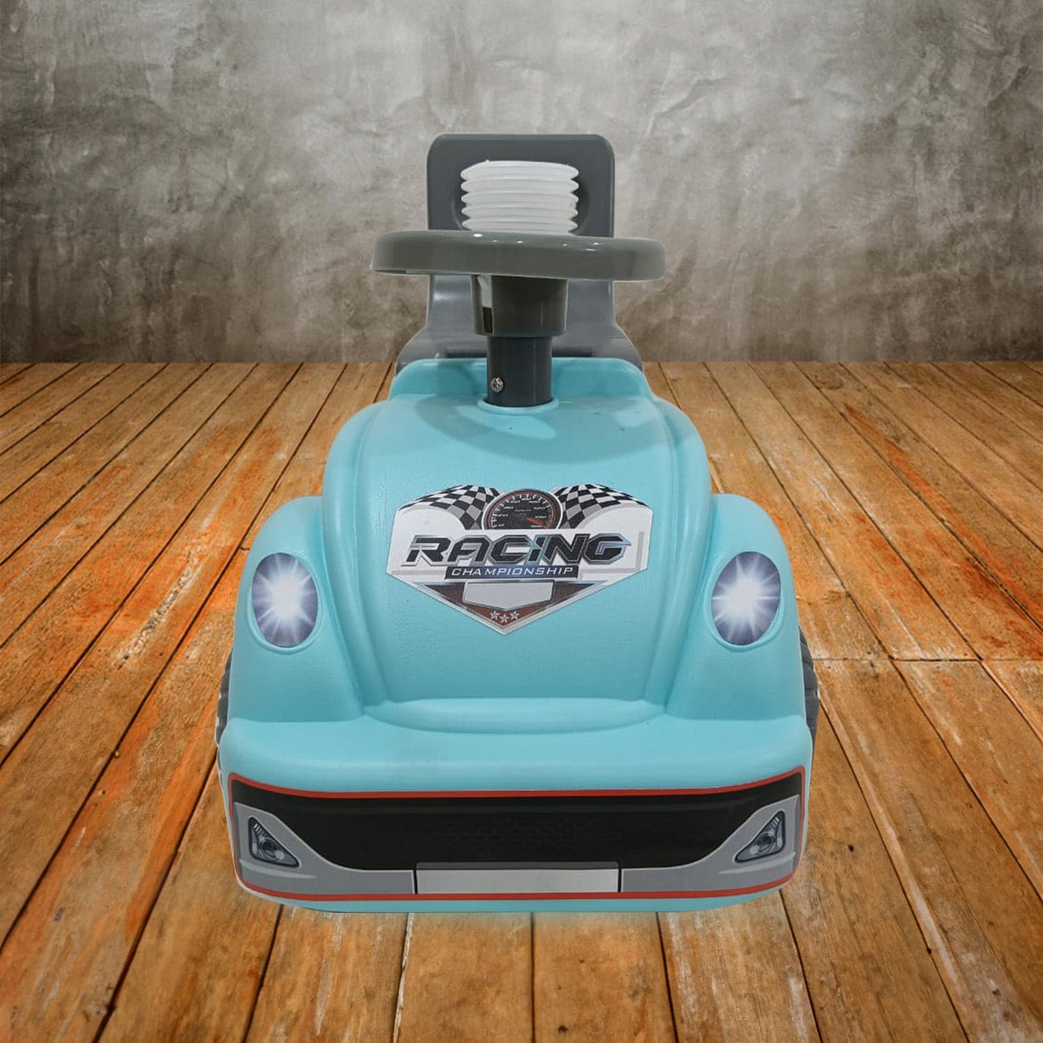 Kids City Ride-On Push Car of Backrest & Musical Horn for Toddlers (Boys & Girls) thumbnail 7