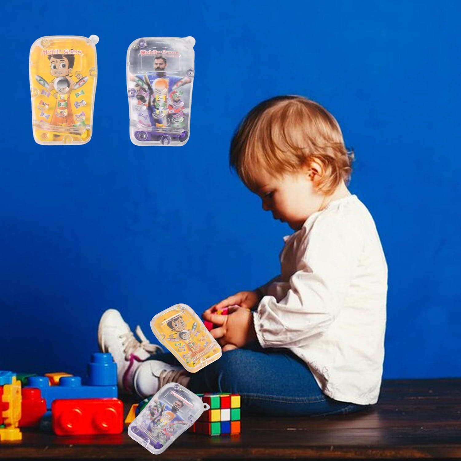 Kids Plastic Mobile Game Educational Toy (1 Pc / Mix Color & Design) thumbnail 3