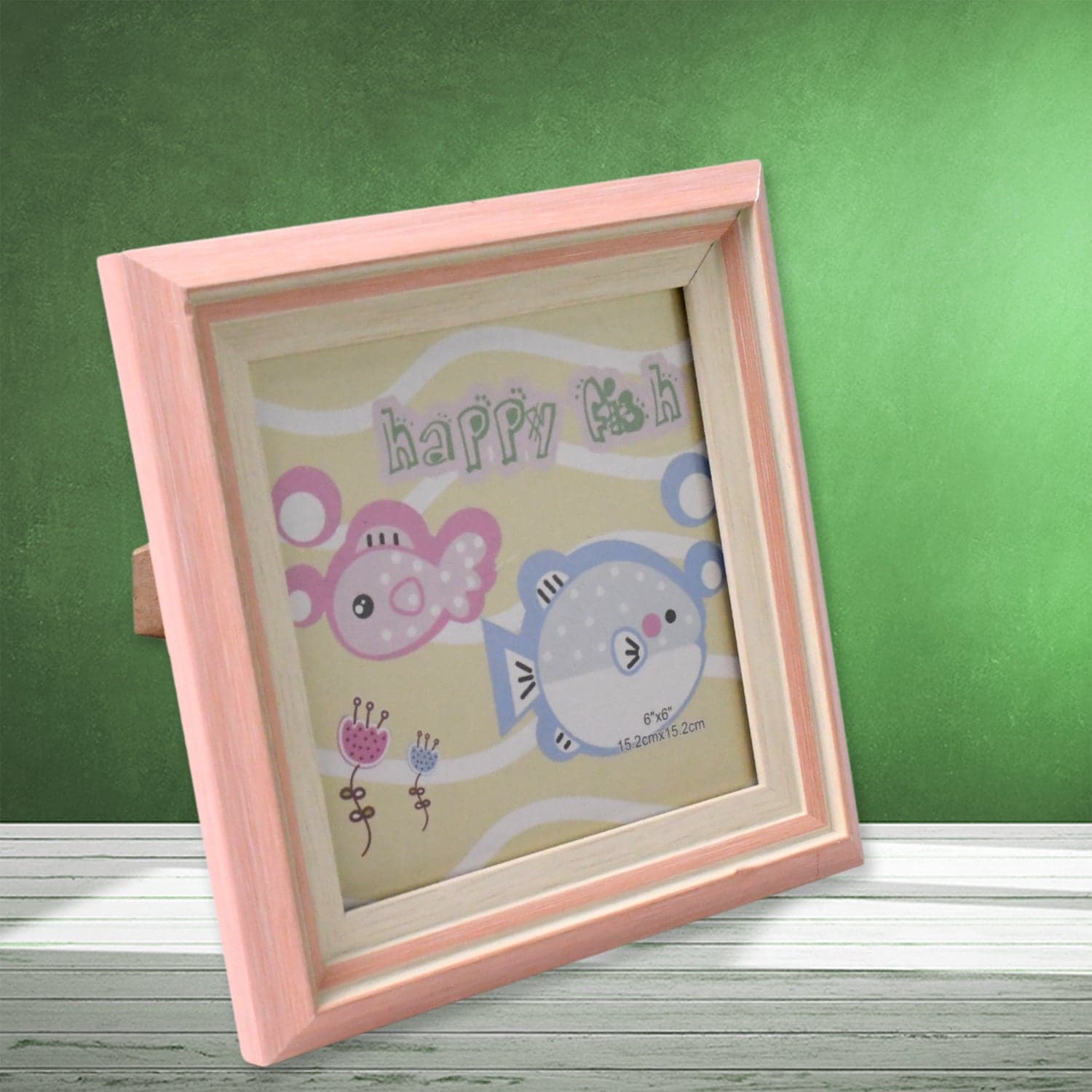 Creative Solid Wooden Photo Frame (15.2cmx15.2cm / 1Pc) thumbnail 4