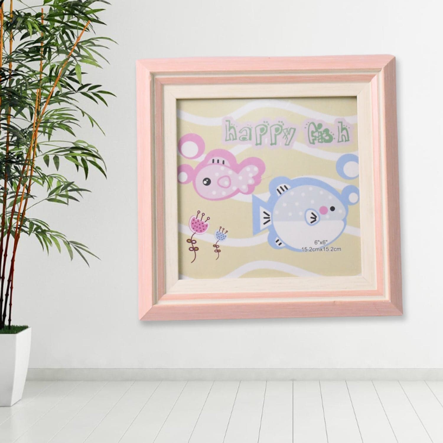 Creative Solid Wooden Photo Frame (15.2cmx15.2cm / 1Pc) thumbnail 5