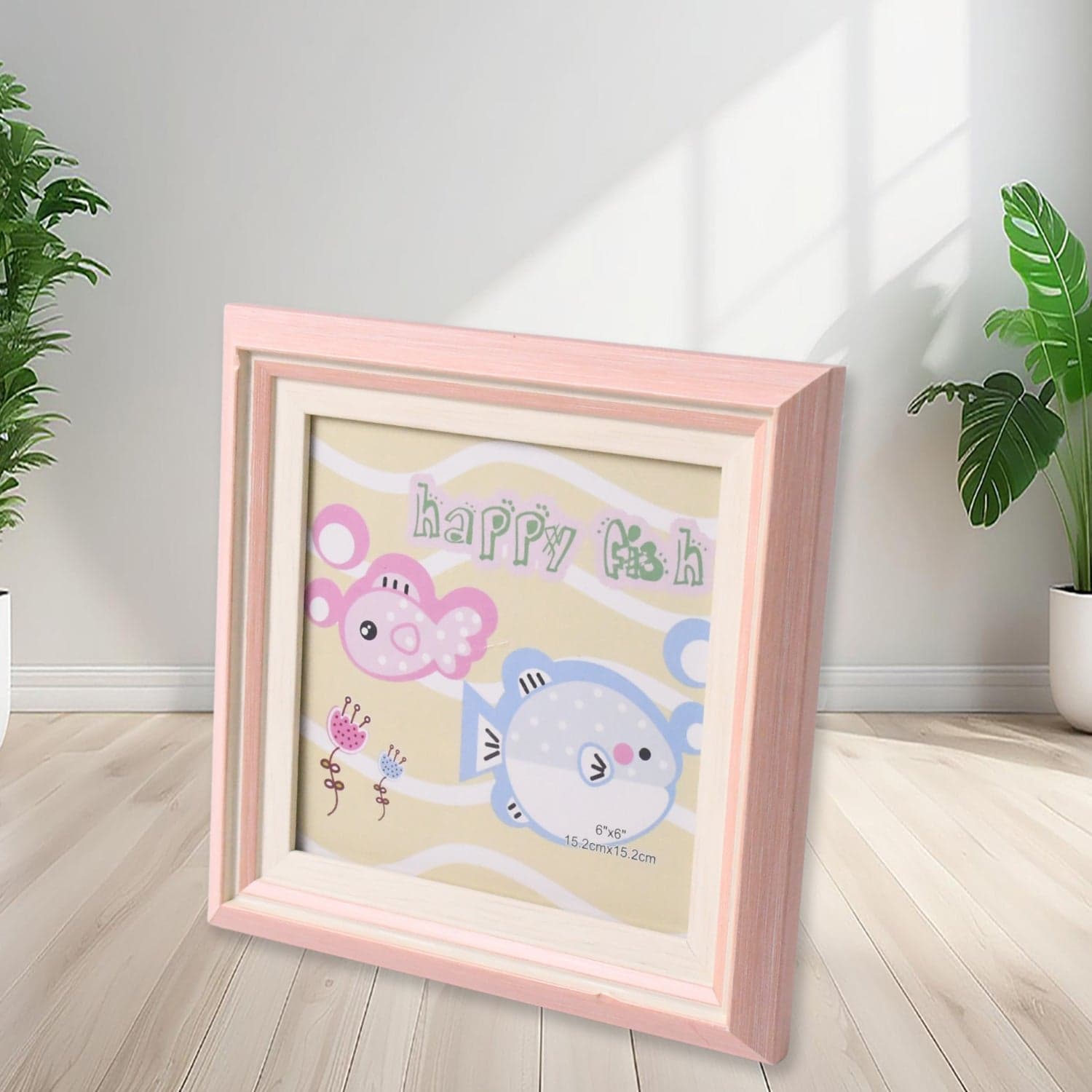 Creative Solid Wooden Photo Frame (15.2cmx15.2cm / 1Pc) thumbnail 6