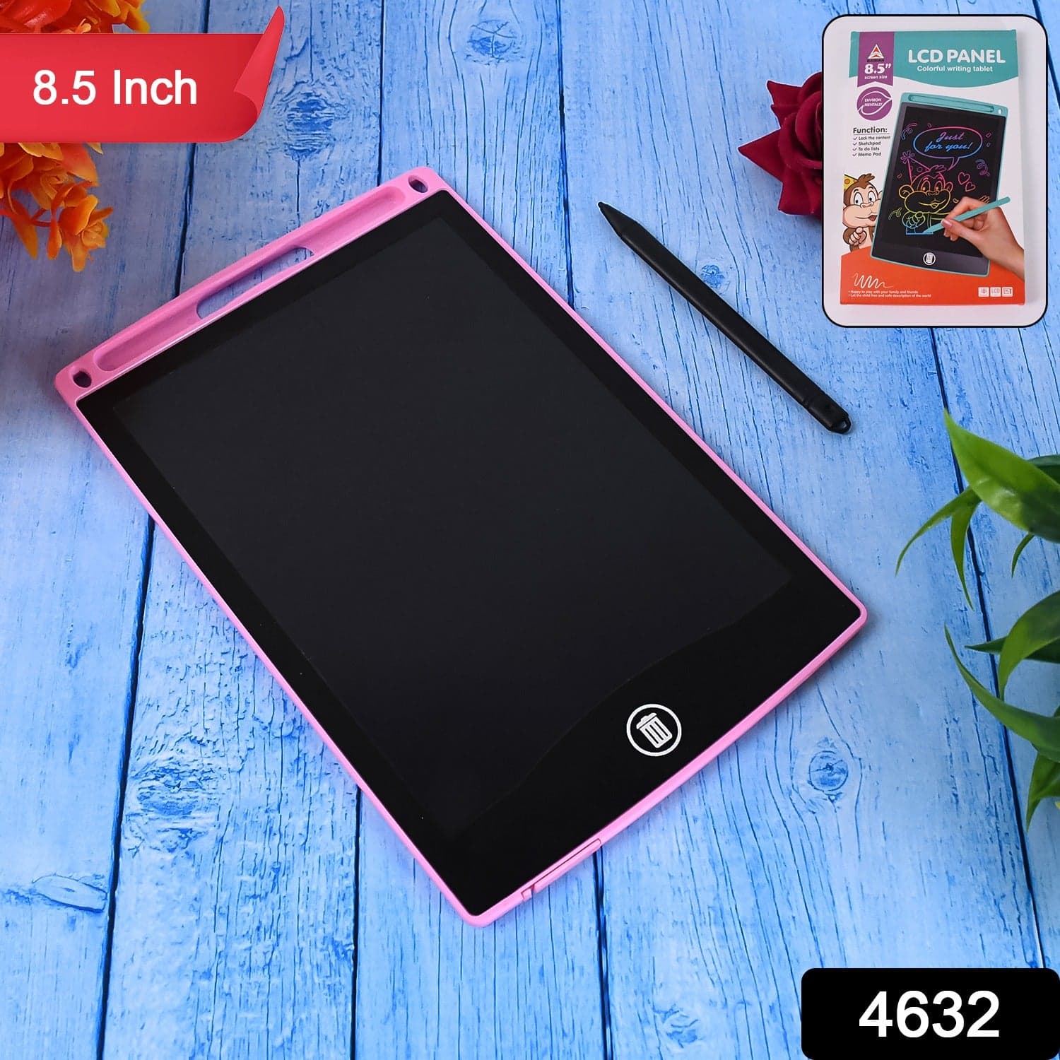 Portable LCD Writing Board / Tablet with Pen, 8.5 inch (1 Pc) thumbnail 2