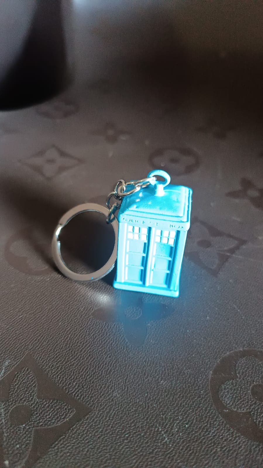 Police Booth Box Shape 3 D Metal Keychain (1 Pc) thumbnail 7