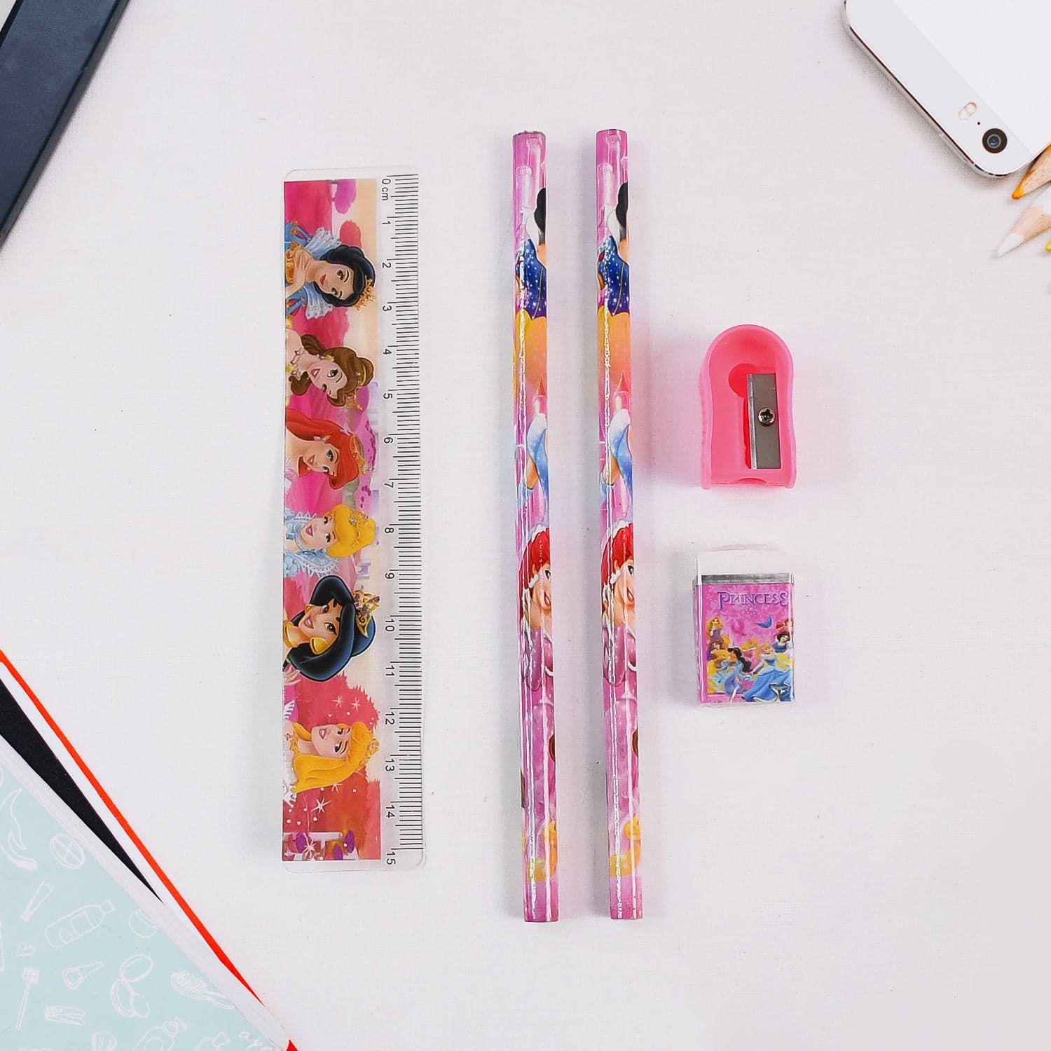 Fun & Functional! 5-in-1 Cartoon Pencil Set for School & Play (5 Pc) thumbnail 3