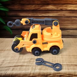 Engineering Vehicles Nut Assembly Toy Of Diy Vehicle Model Set For Kids