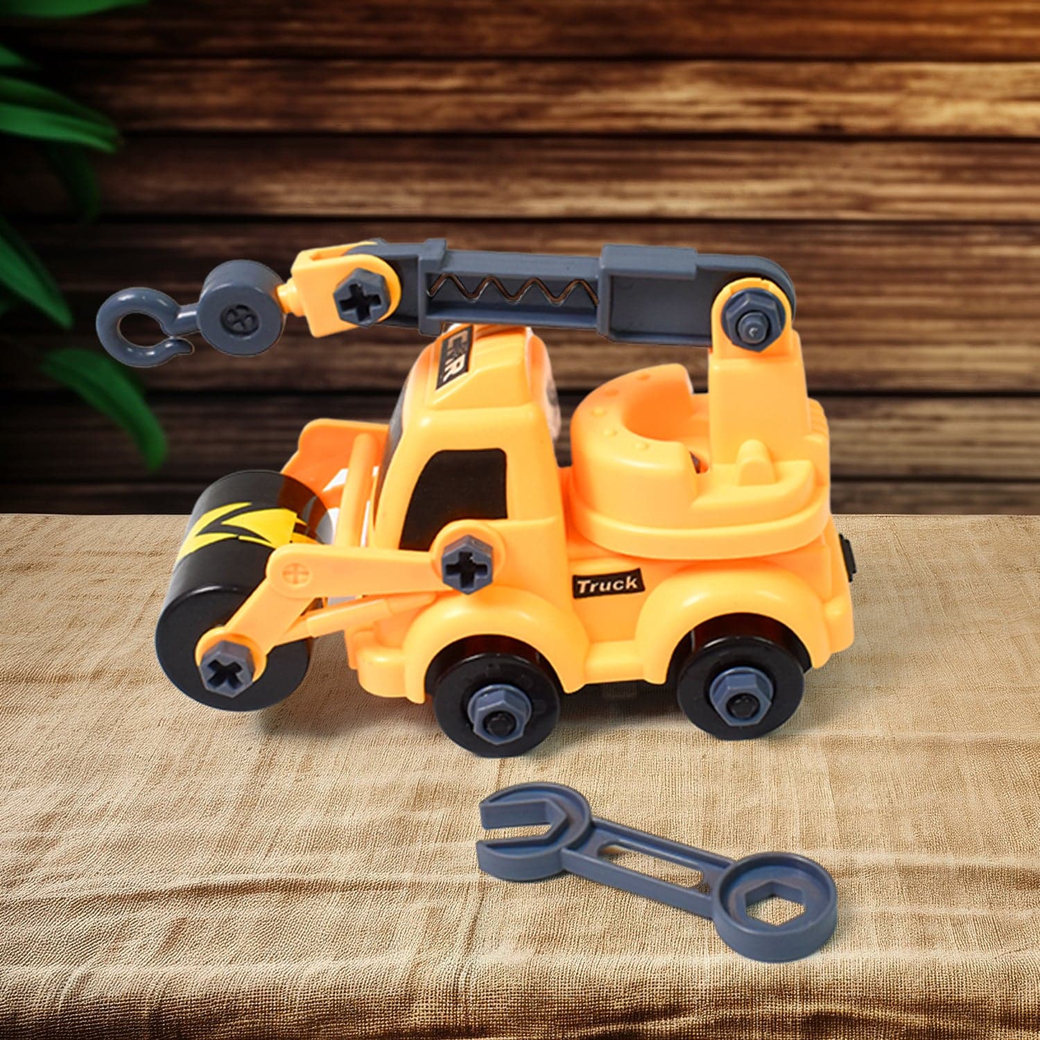 Engineering Vehicles Nut Assembly Toy Of Diy Vehicle Model Set For Kids thumbnail 1
