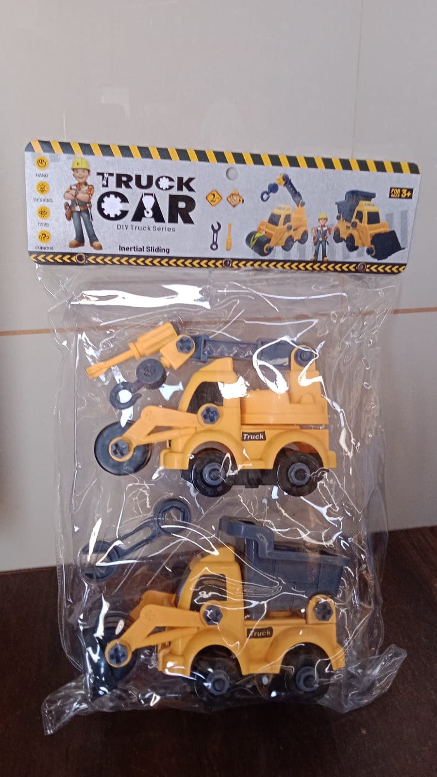 Engineering Vehicles Nut Assembly Toy Of Diy Vehicle Model Set For Kids thumbnail 8