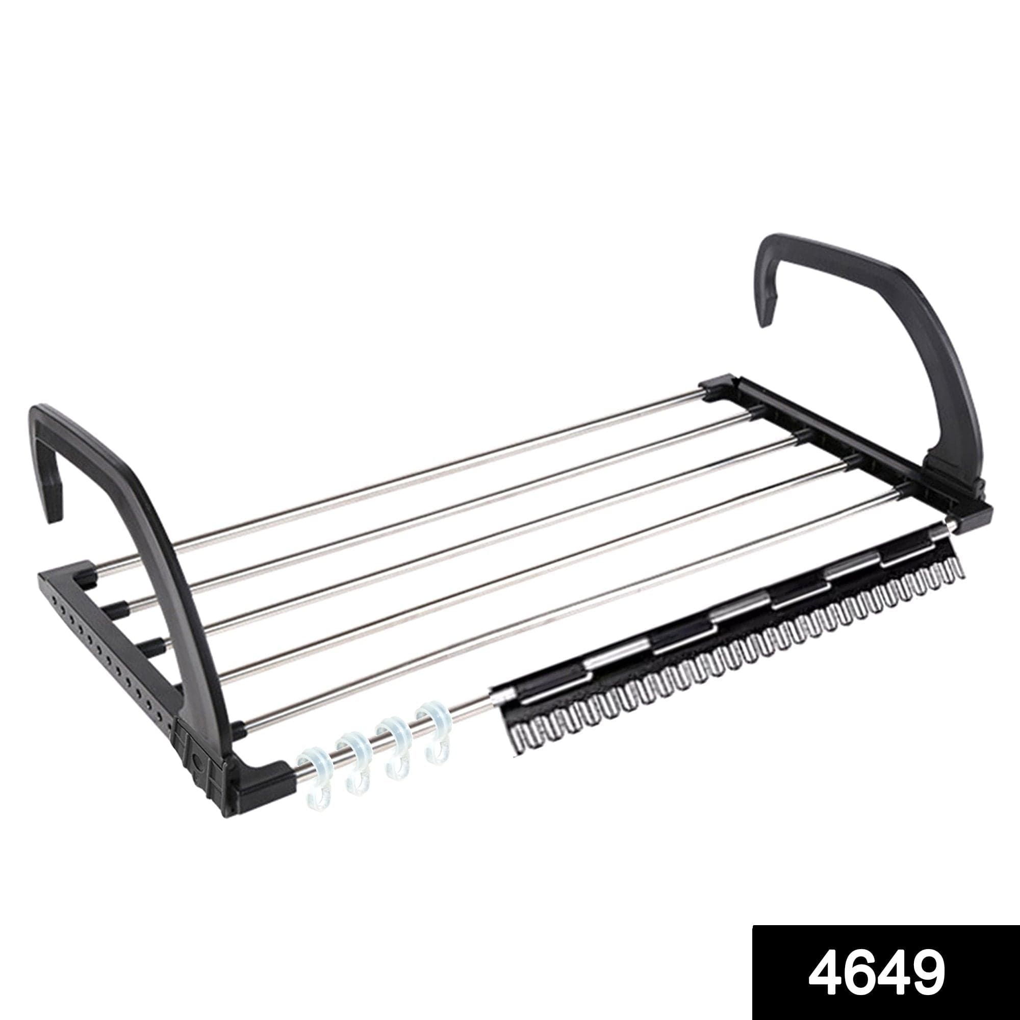 Adjustable Folding Clothes Drying Racks Hanger Shelf thumbnail 2