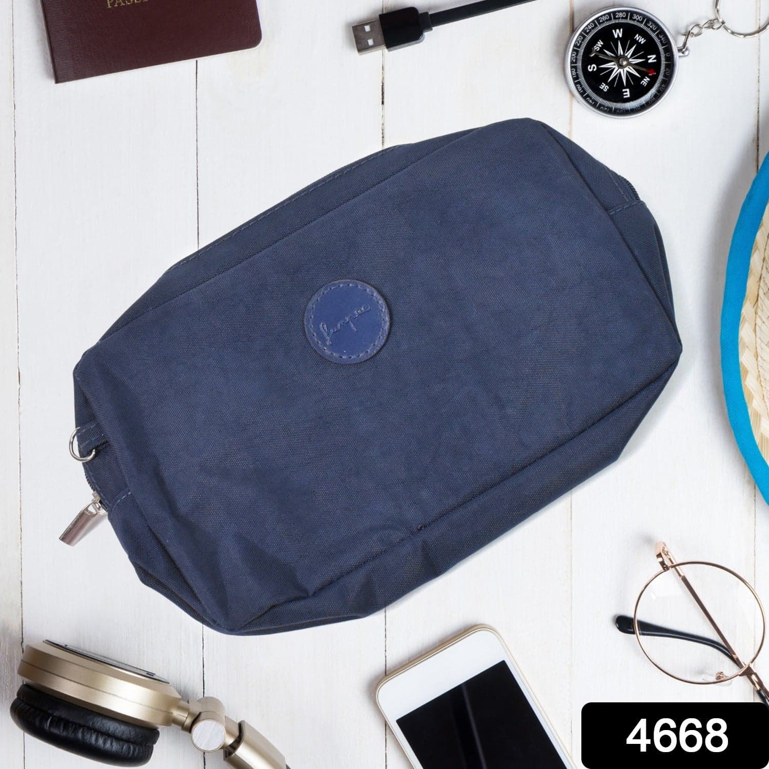 Multipurpose Big Pouch With Zipper (1 Pc) thumbnail 2