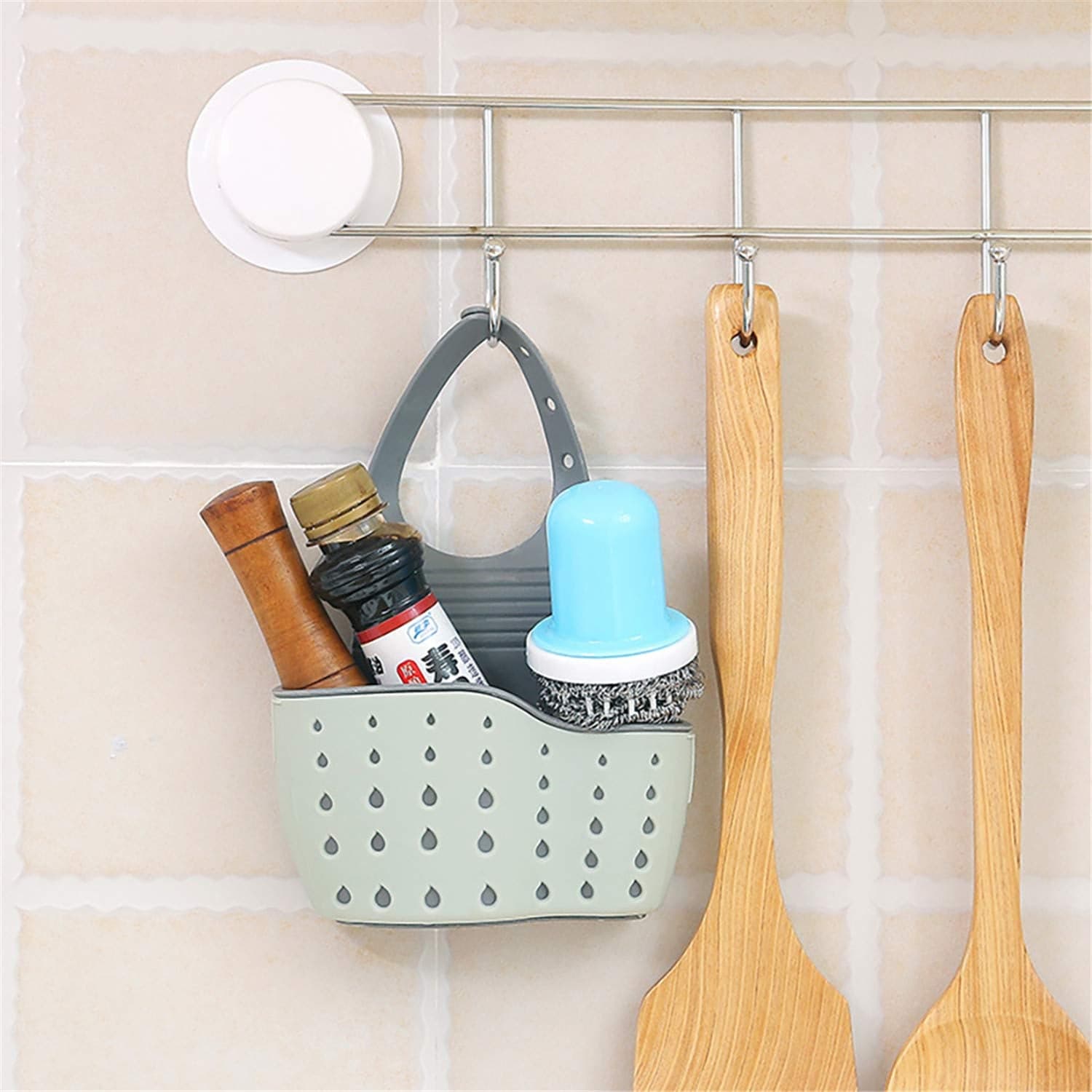 Multifunctional Kitchen Sink Organiser Kitchen Sink Caddy (1 Pc) thumbnail 3