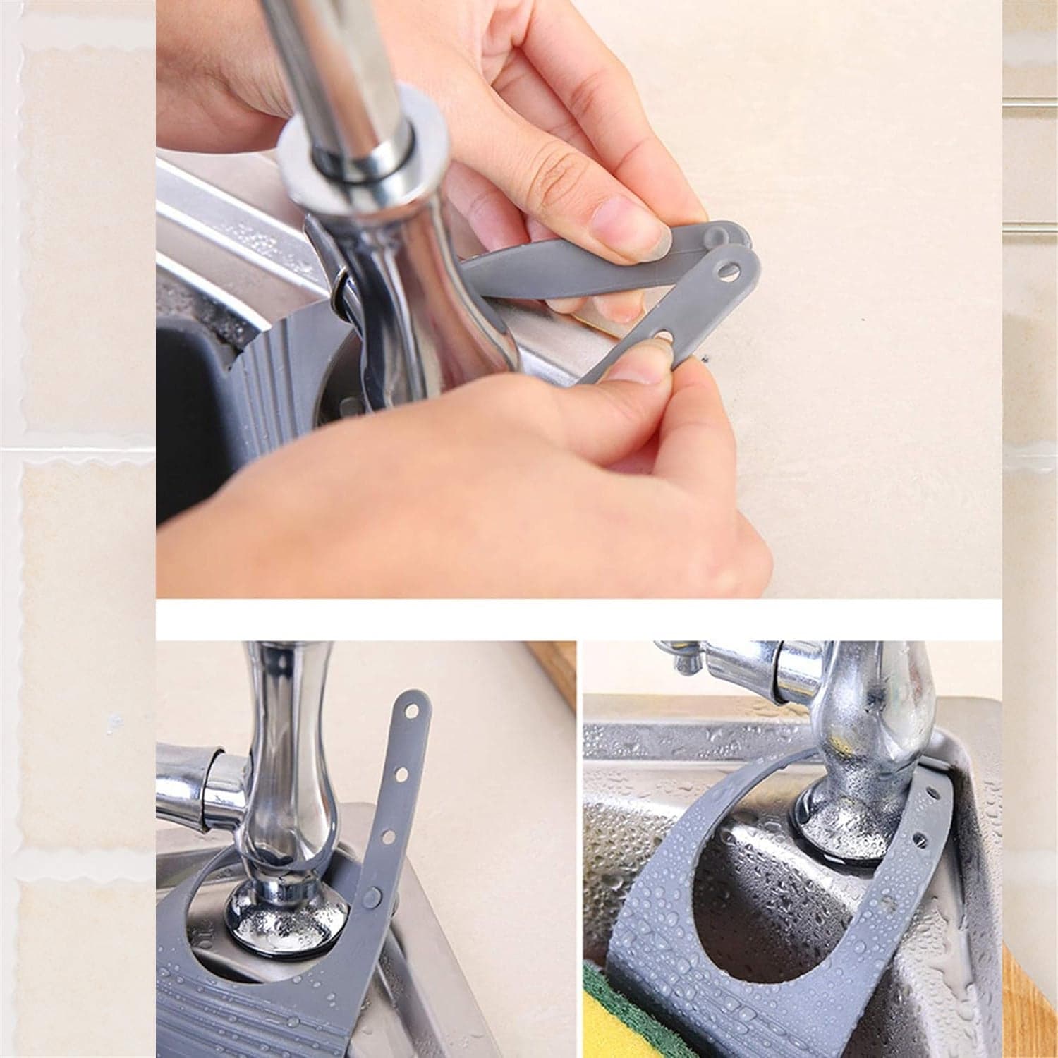 Multifunctional Kitchen Sink Organiser Kitchen Sink Caddy (1 Pc) thumbnail 5