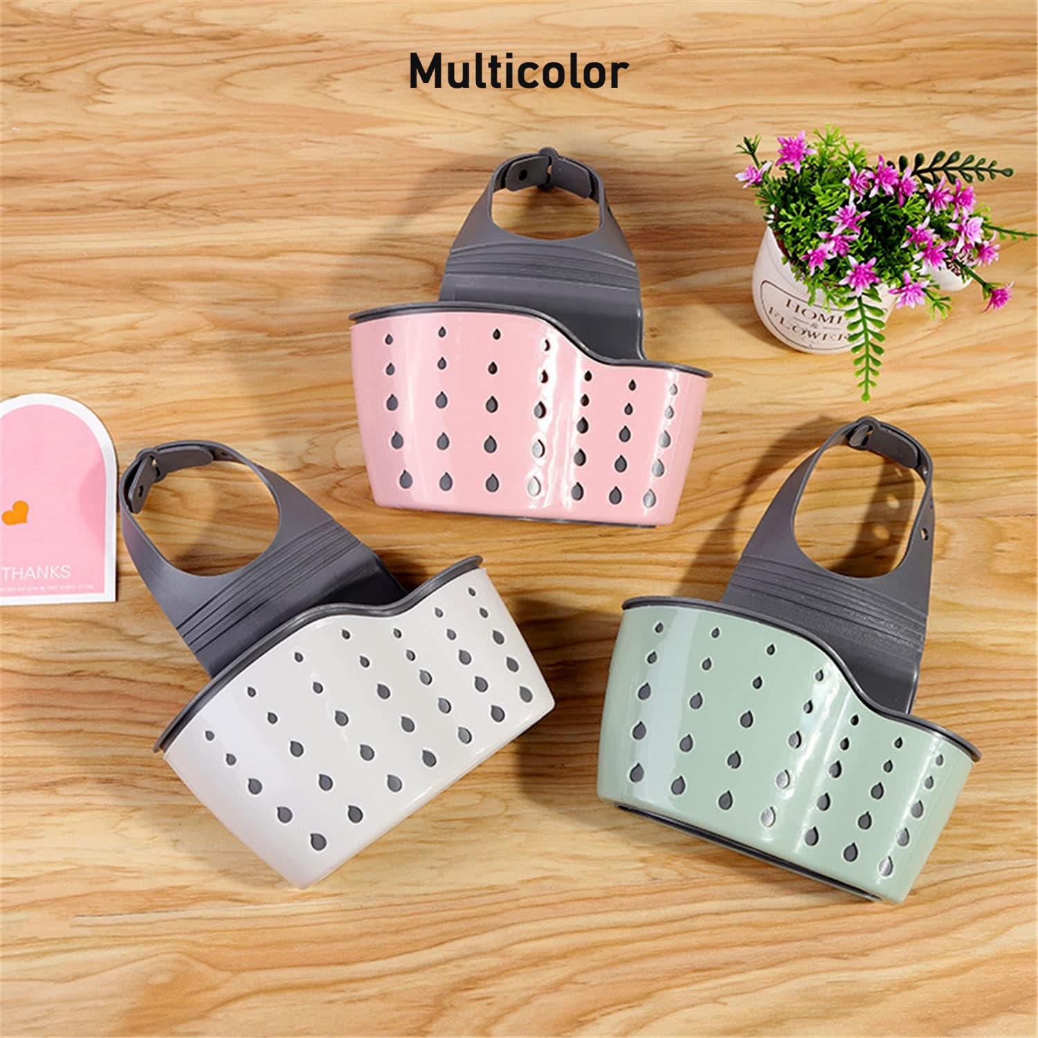 Multifunctional Kitchen Sink Organiser Kitchen Sink Caddy (1 Pc) thumbnail 6
