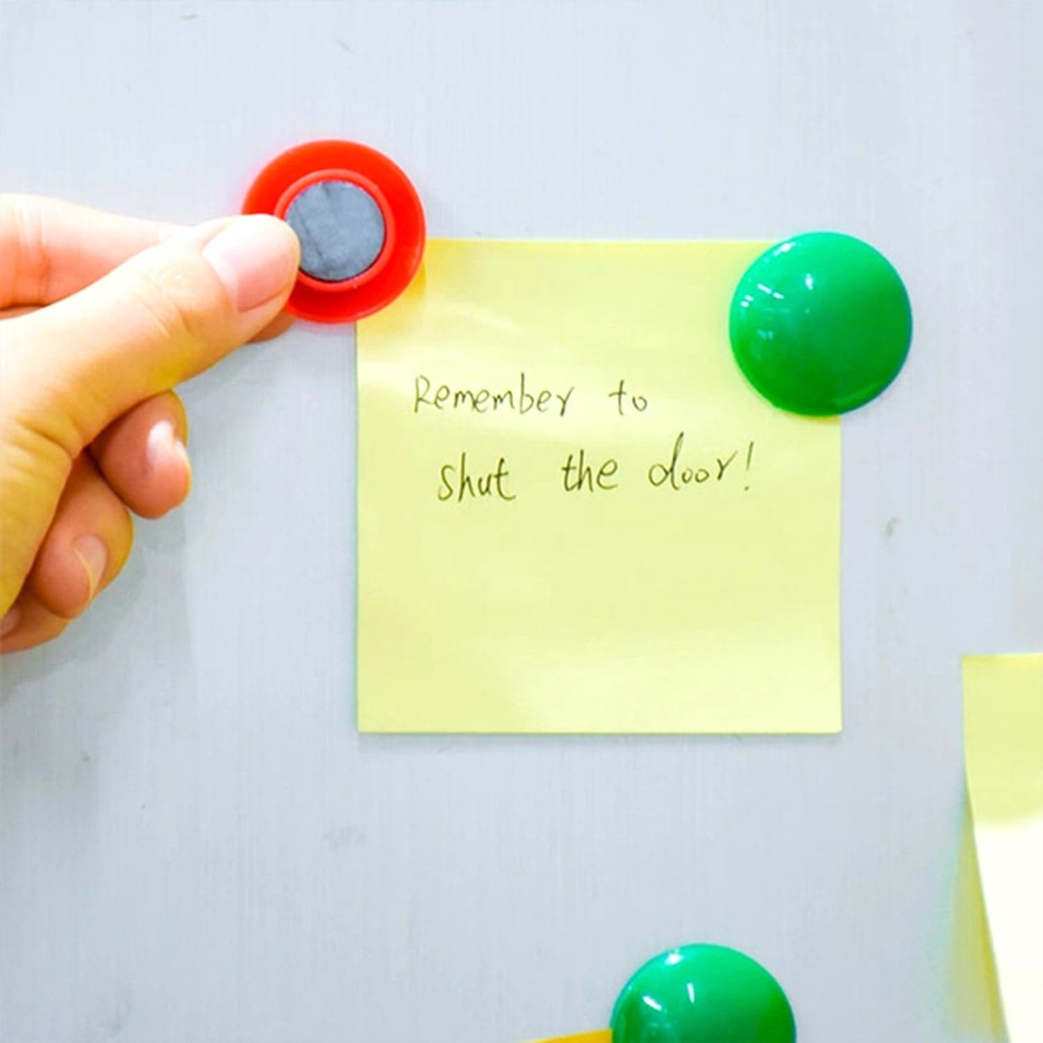 Colorful Board Magnets Circular Plastic Buttons thumbnail 7