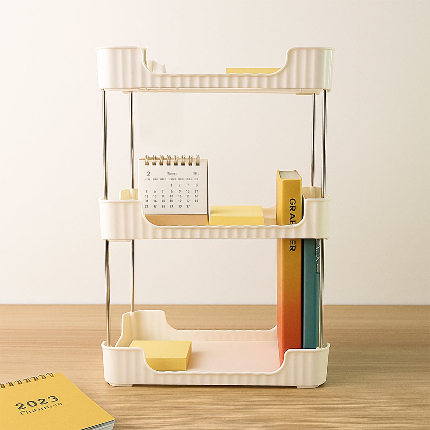3 Tier Multipurpose Storage Organizer Rack Shelf 1 Set thumbnail 8