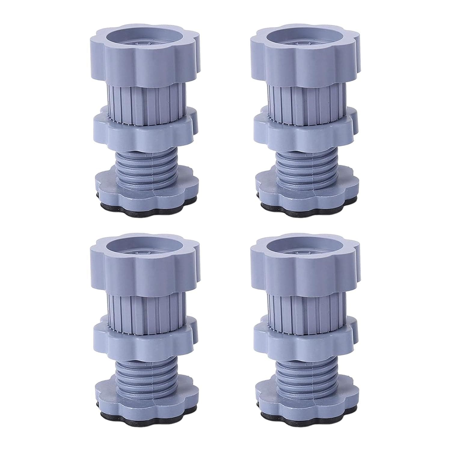 Adjustable Anti-Vibration Washing Machine Support Stand of Non-Slip PVC Lifting Stand (4 Pc Set) thumbnail 1