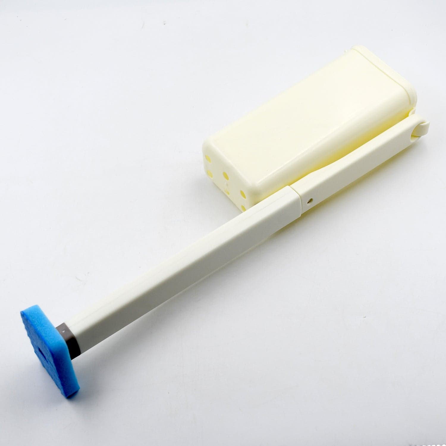 Toilet Brush Wand, Toilet Brush Kit with 8 Count Disposable Toilet Refills Heads thumbnail 1